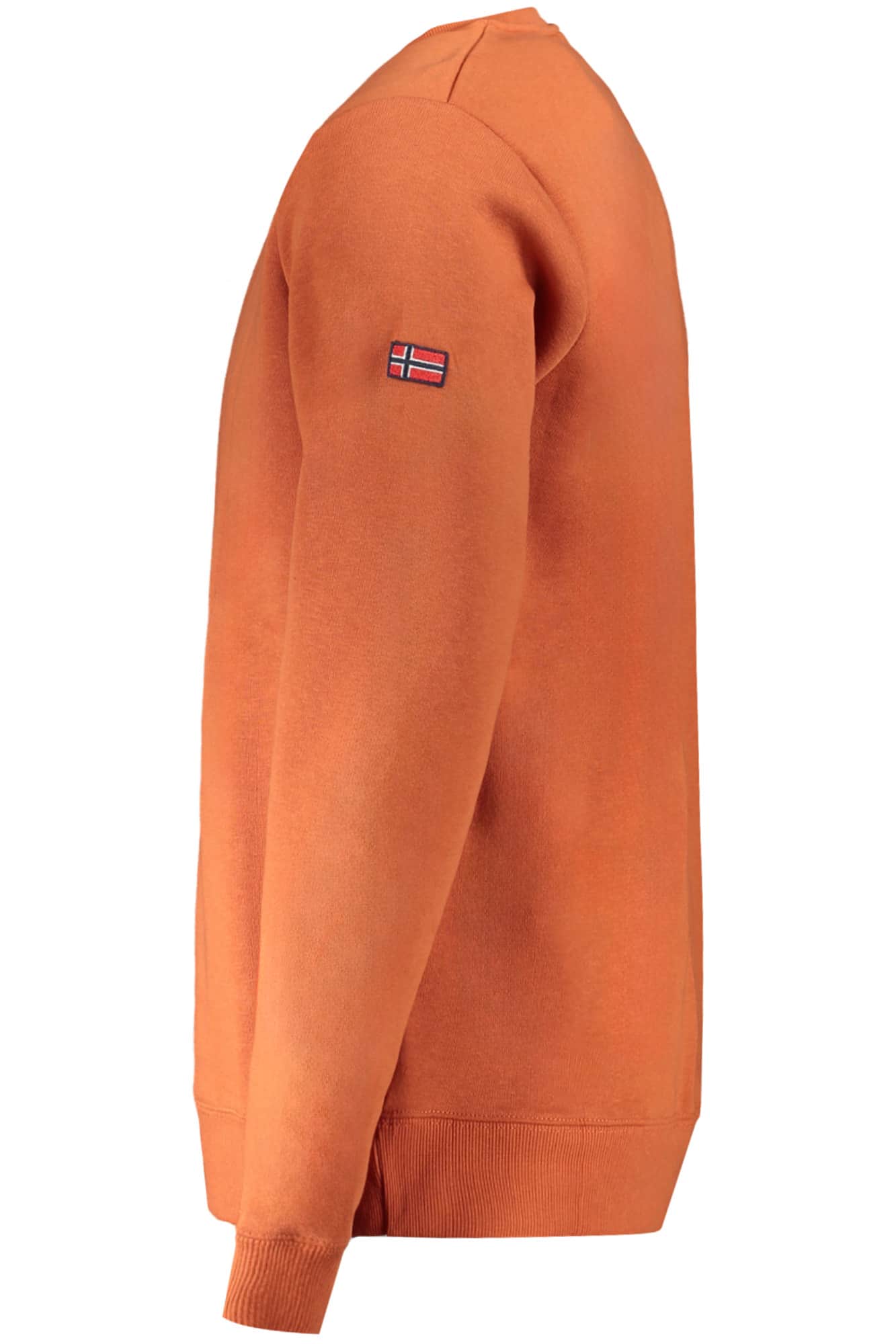 NORWAY 1963 HEREN'S BROWN ZIP-UP SWEATER
