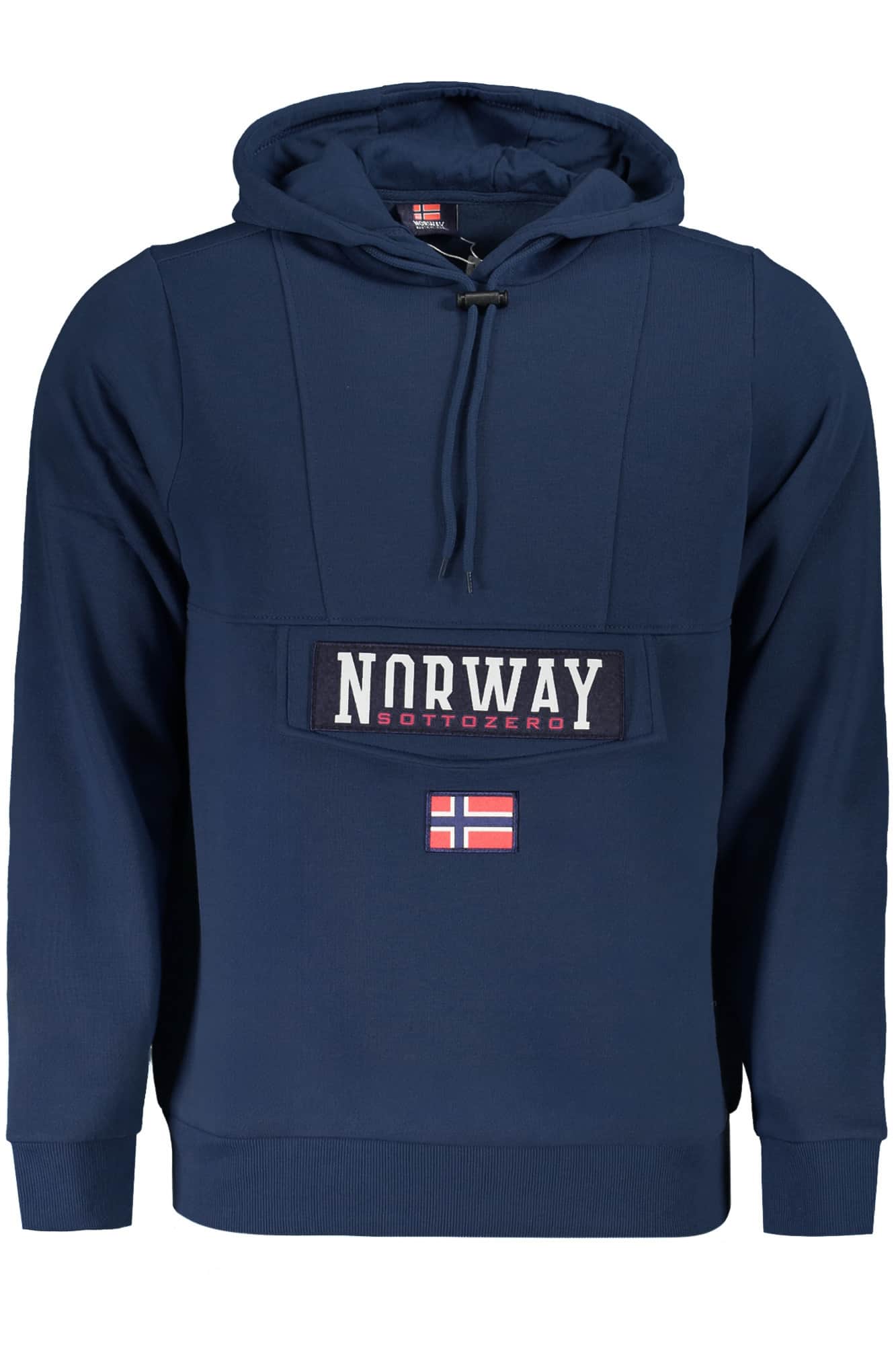 Norway 1963 heren blauw met rits sweater