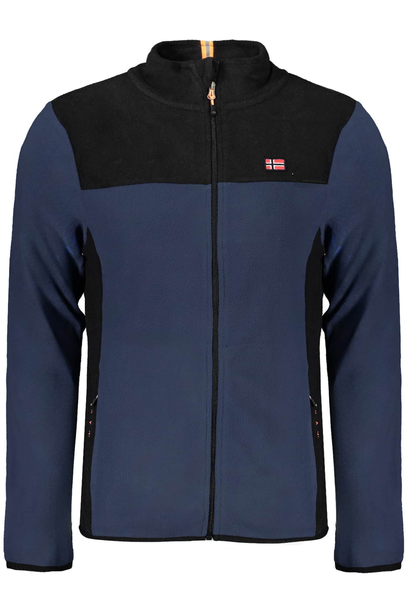 Norway 1963 heren met rits sweater grijs