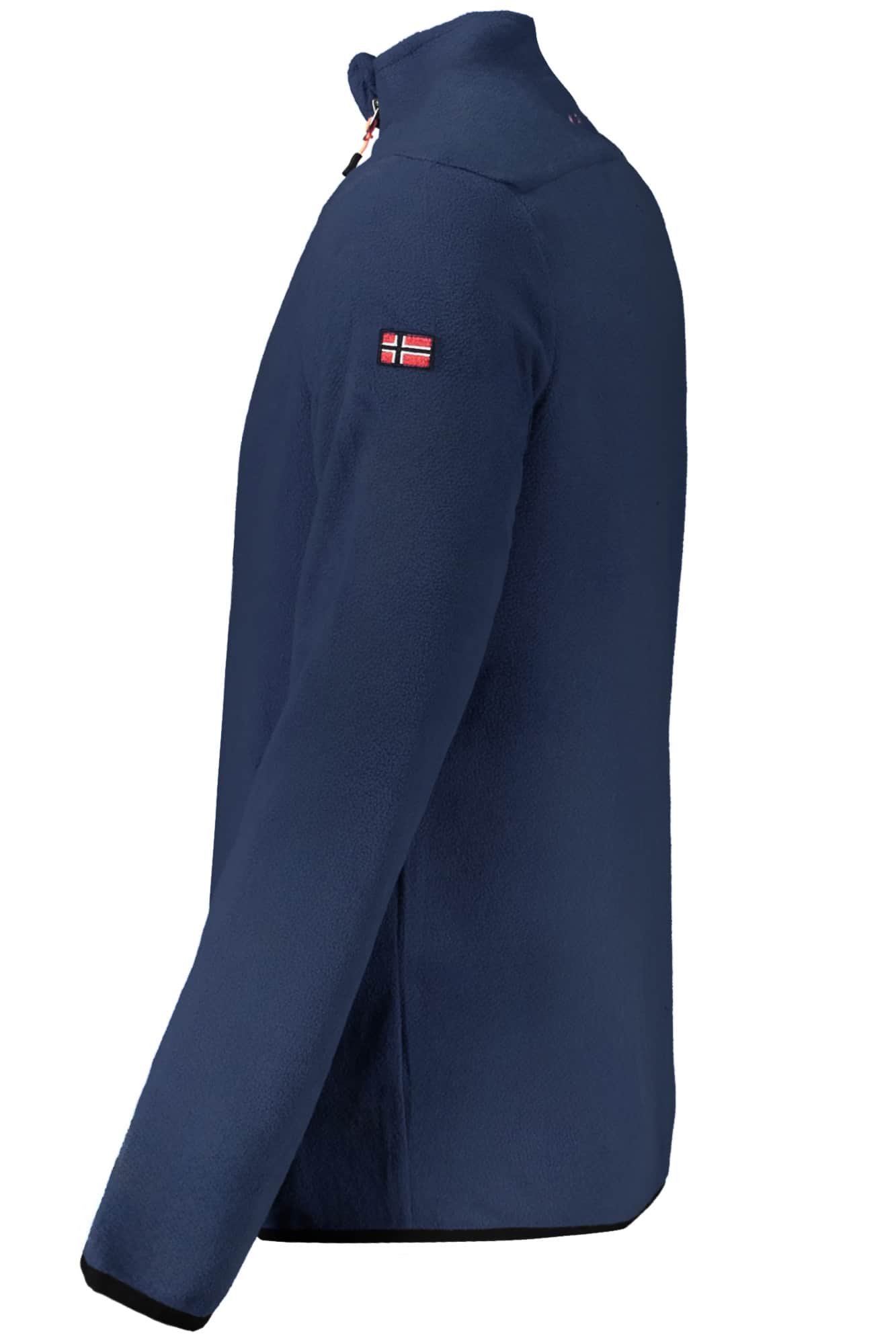 NORWAY 1963 HEREN BLAUW MET RITS SWEATER
