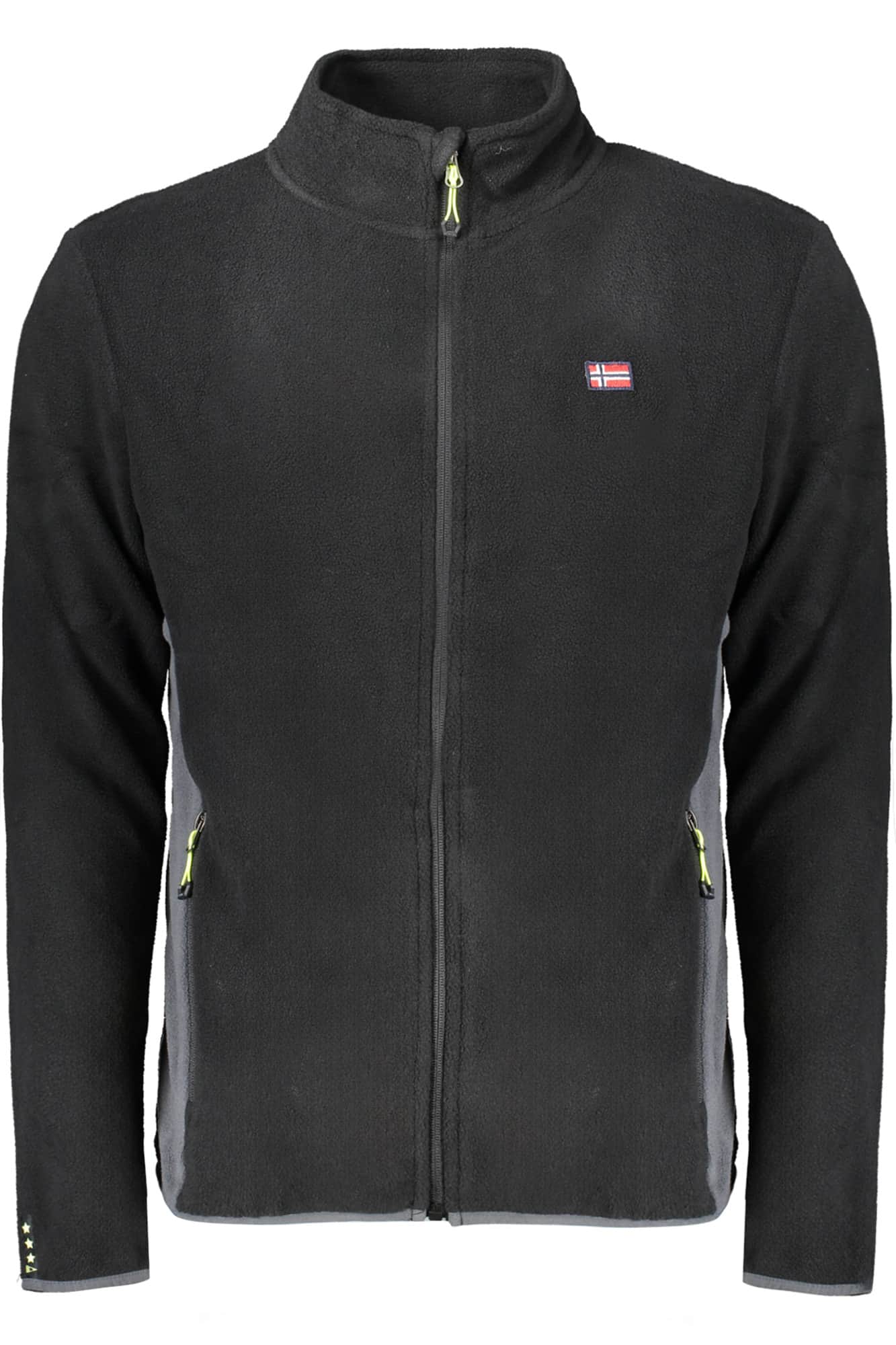 NORWAY 1963 MEN'S BLACK ZIP-UP SWEATSHIRT