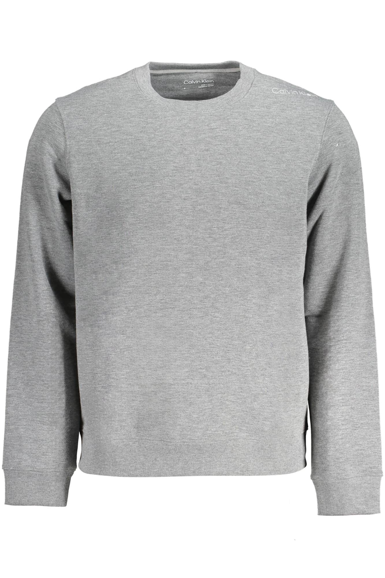 CALVIN KLEIN MEN'S BLACK ZIPLESS SWEATSHIRT
