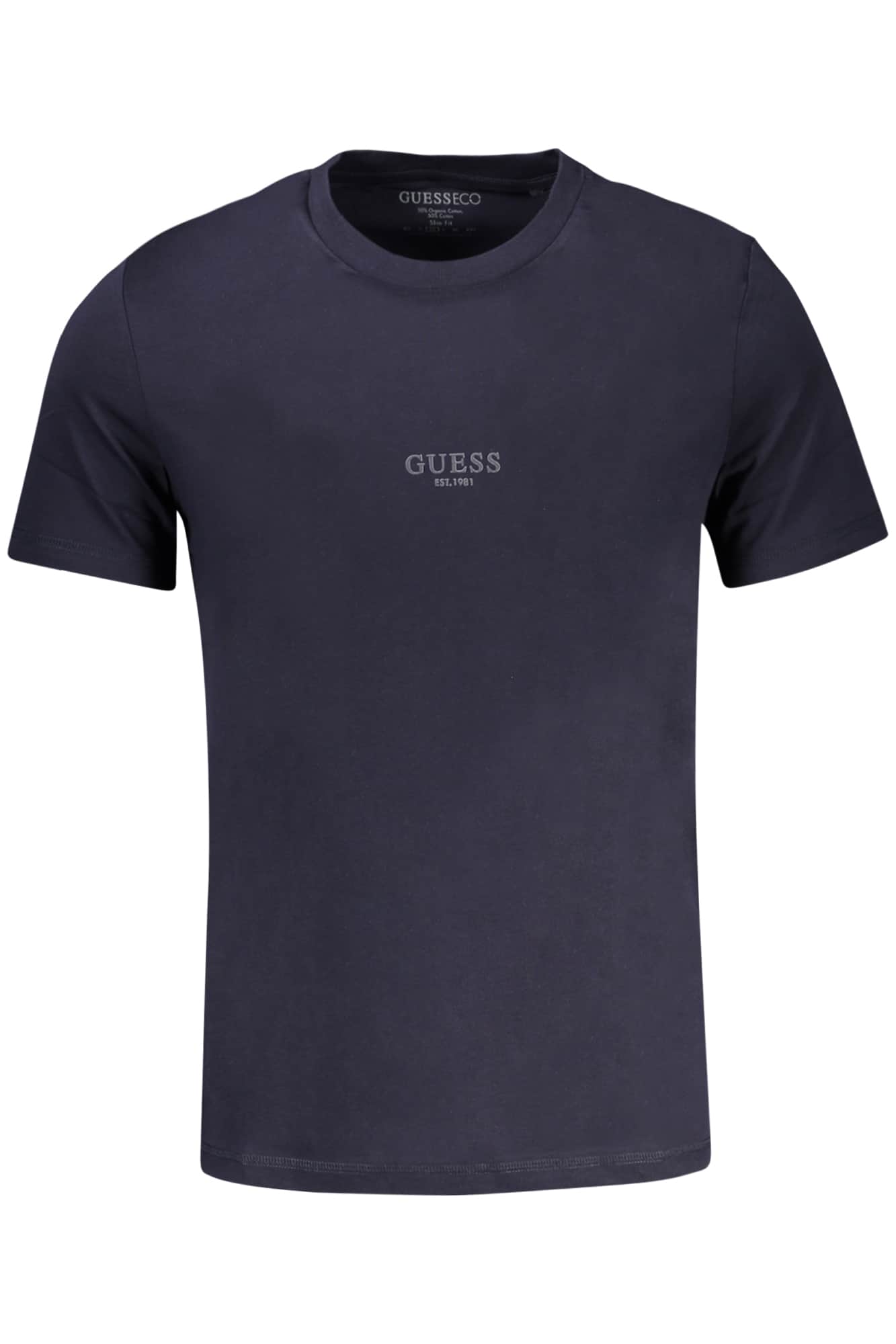 GUESS JEANS KORTE MOUW T-SHIRT HEREN ZWART