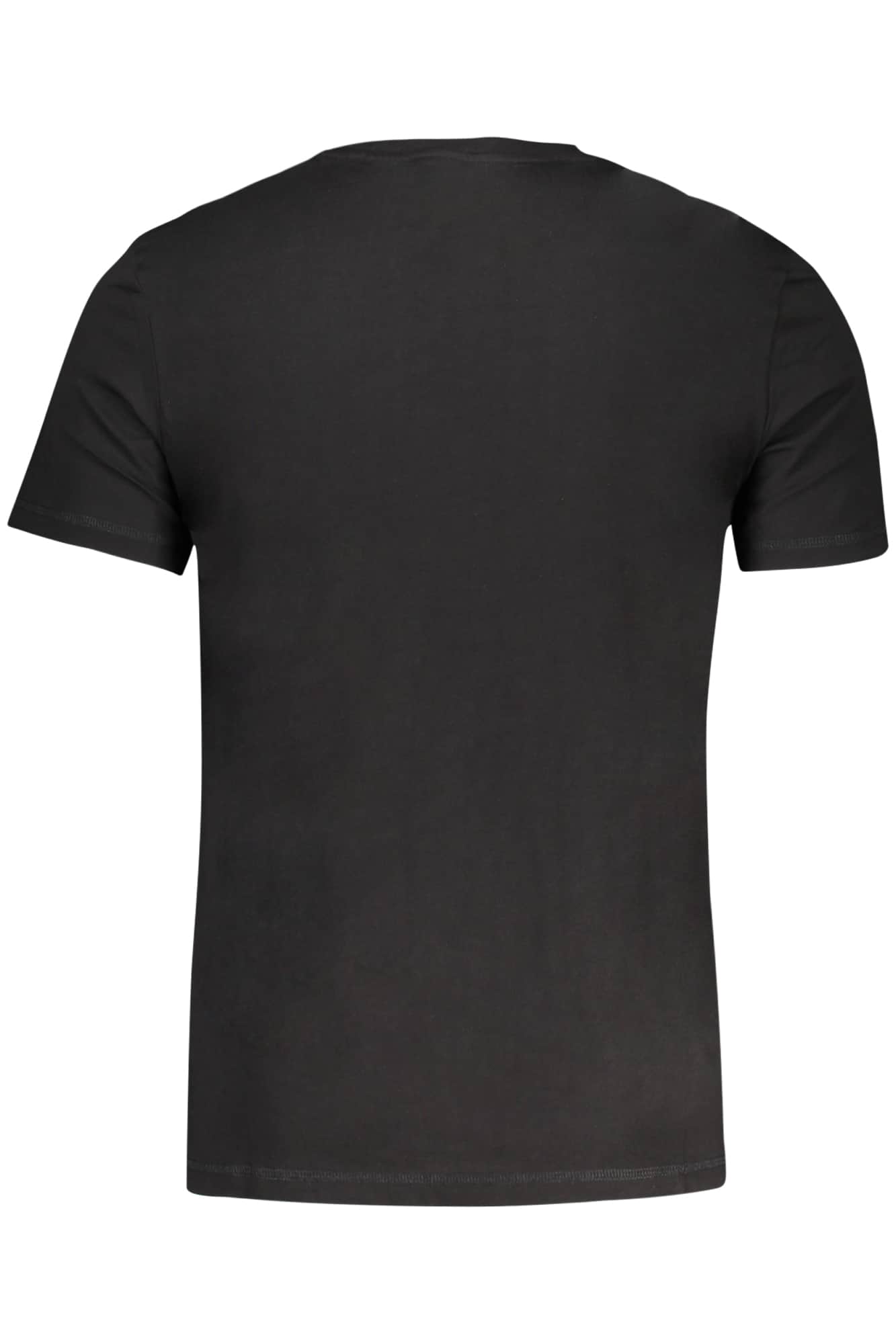 GUESS JEANS KORTE MOUW T-SHIRT HEREN ZWART