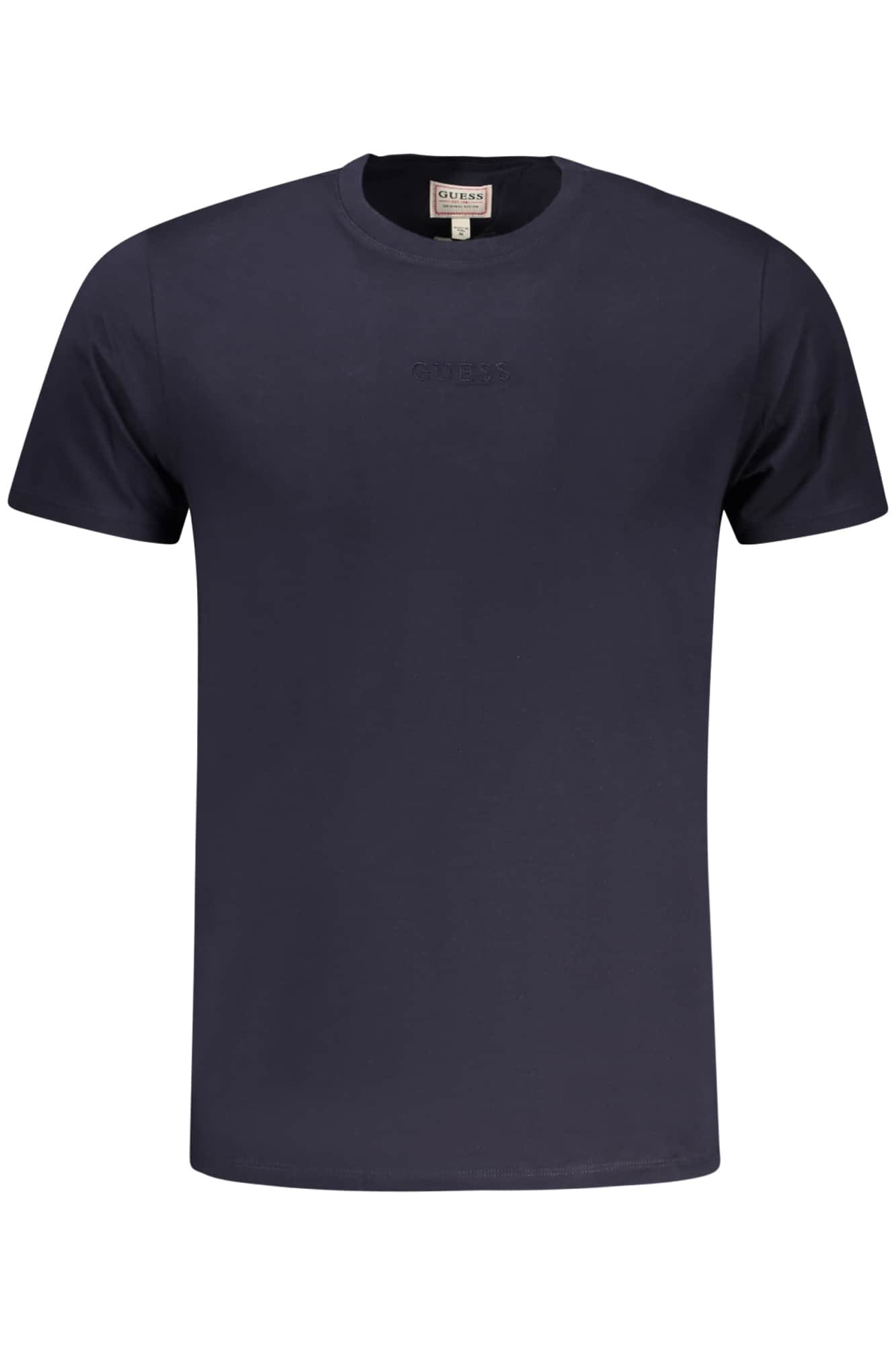 GUESS JEANS SHORT SLEEVE T-SHIRT MEN BLUE