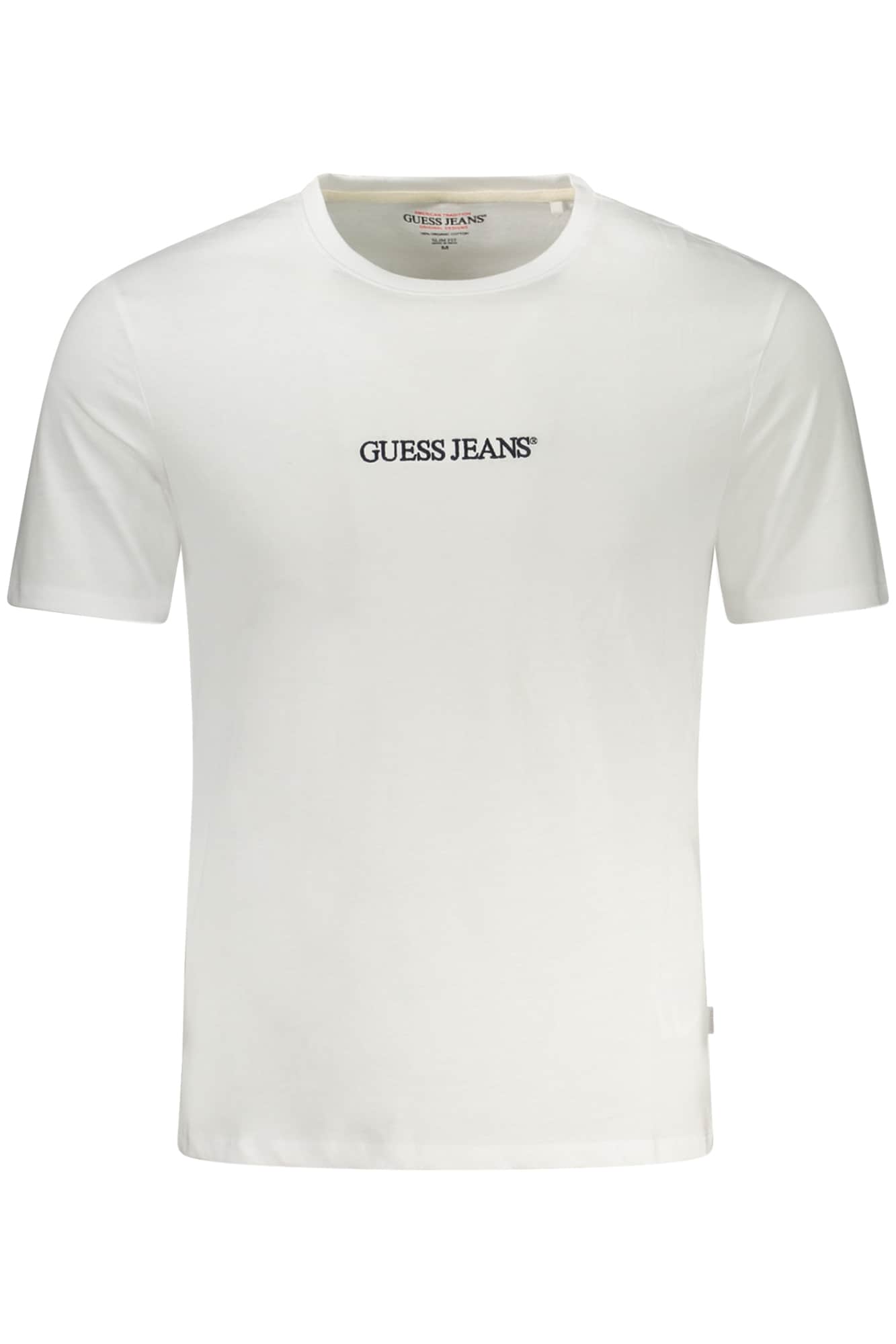GUESS JEANS SHORT SLEEVE T-SHIRT MEN WHITE