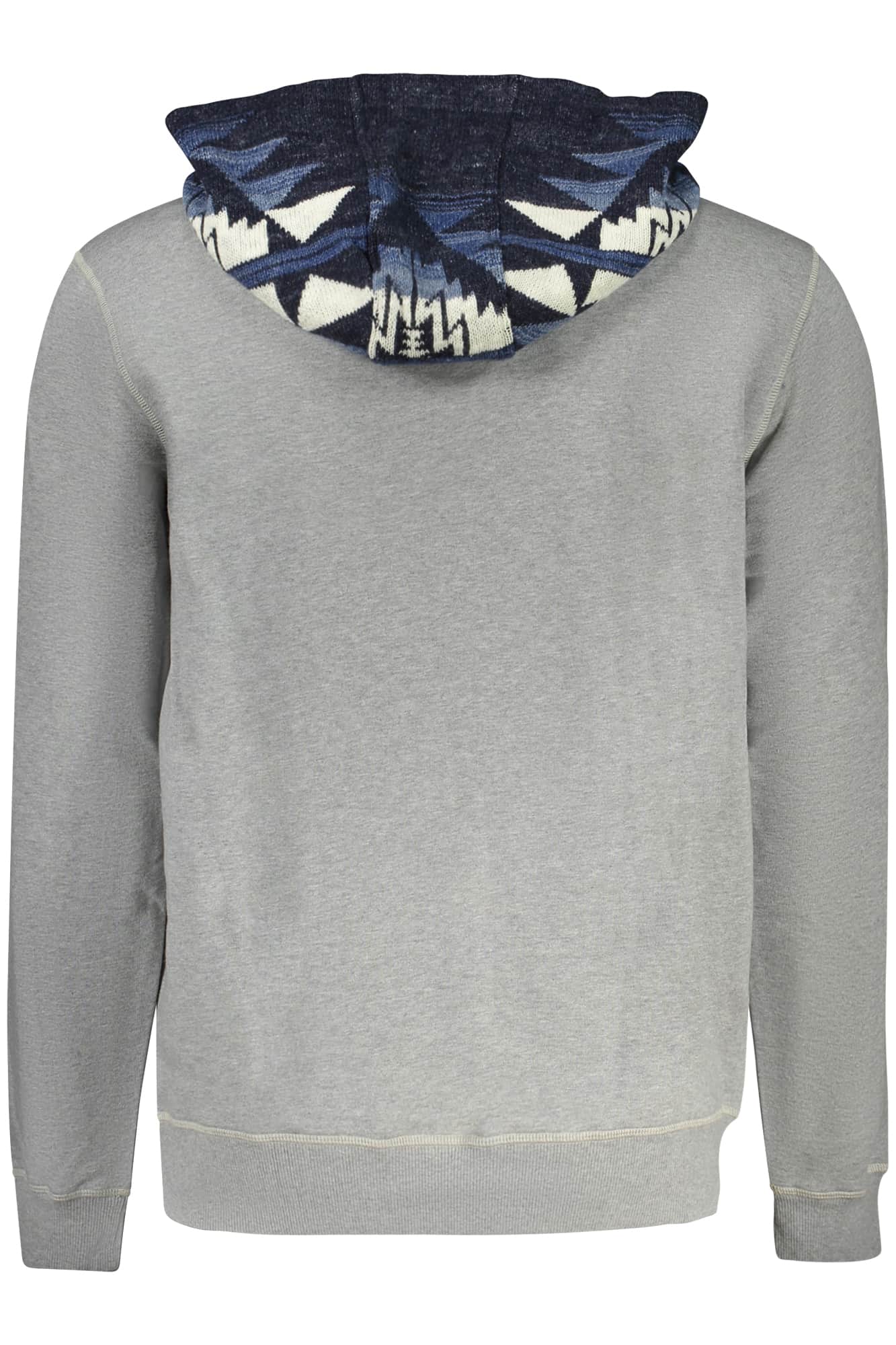 GUESS JEANS SWEATSHIRT WITHOUT ZIP MEN GREY