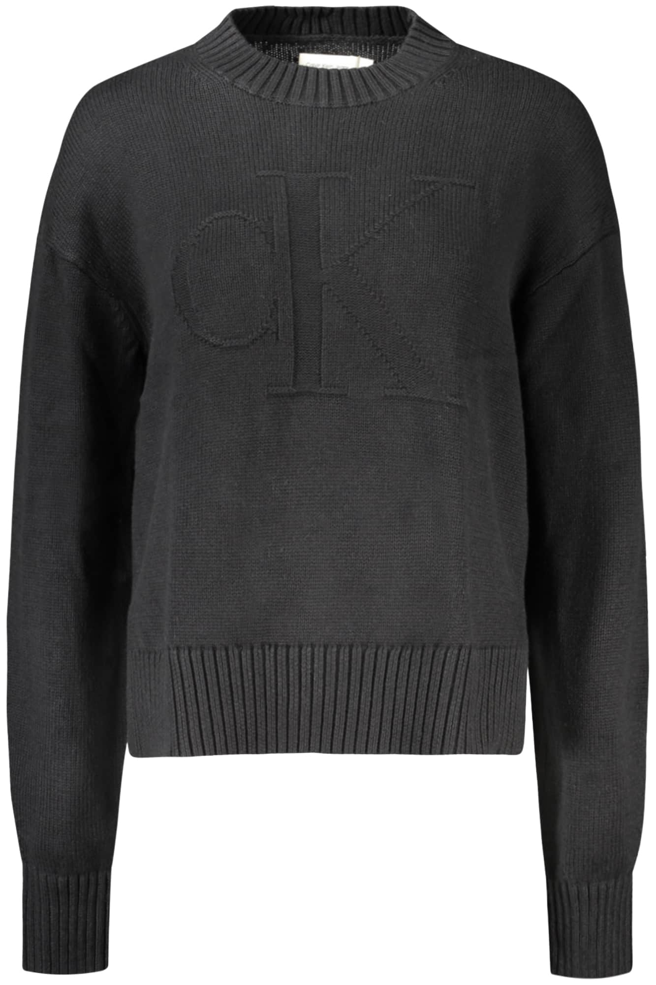 CALVIN KLEIN WOMEN'S BLACK SWEATER