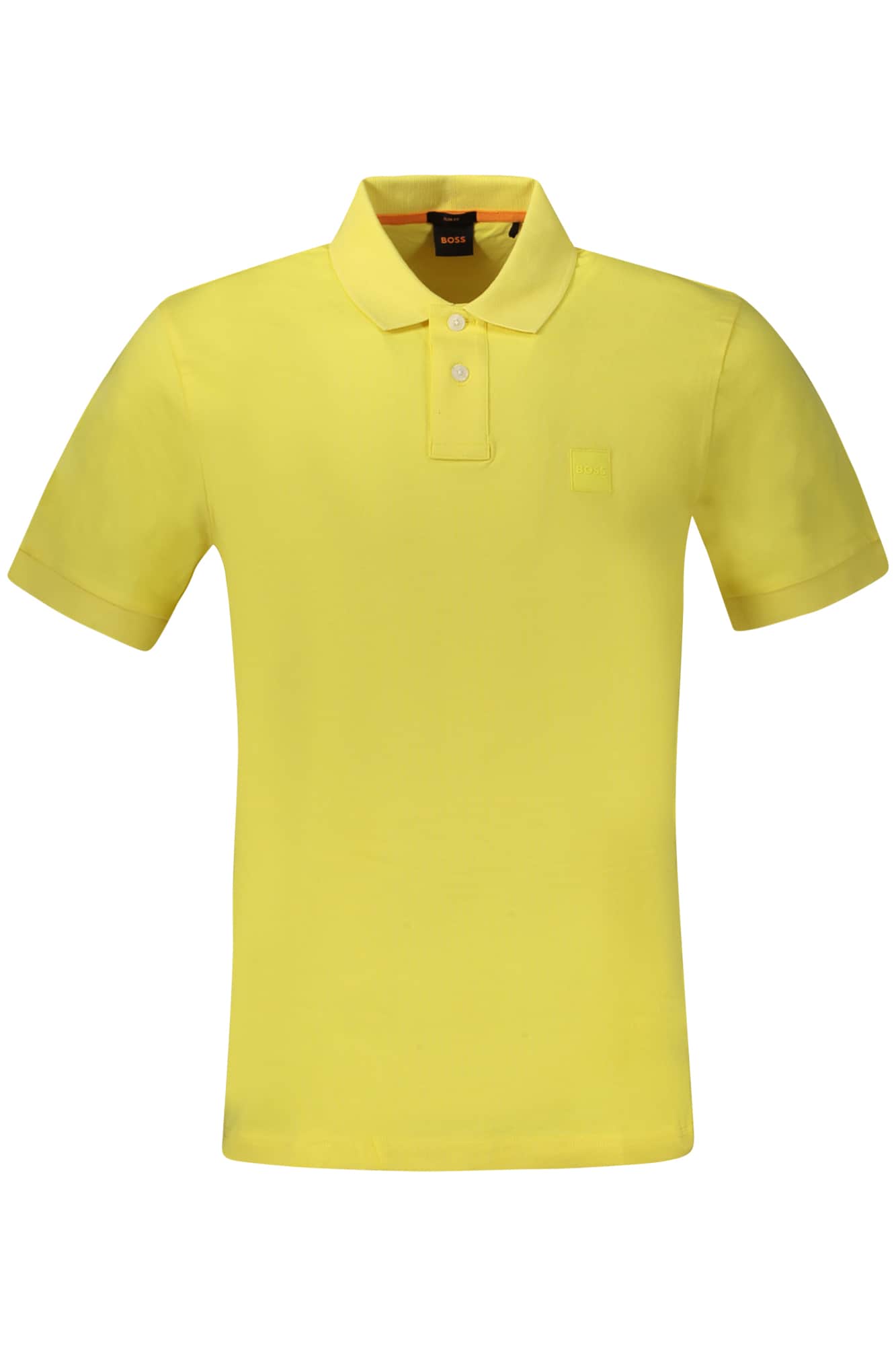 Hugo Boss polo korte mouw heren geel