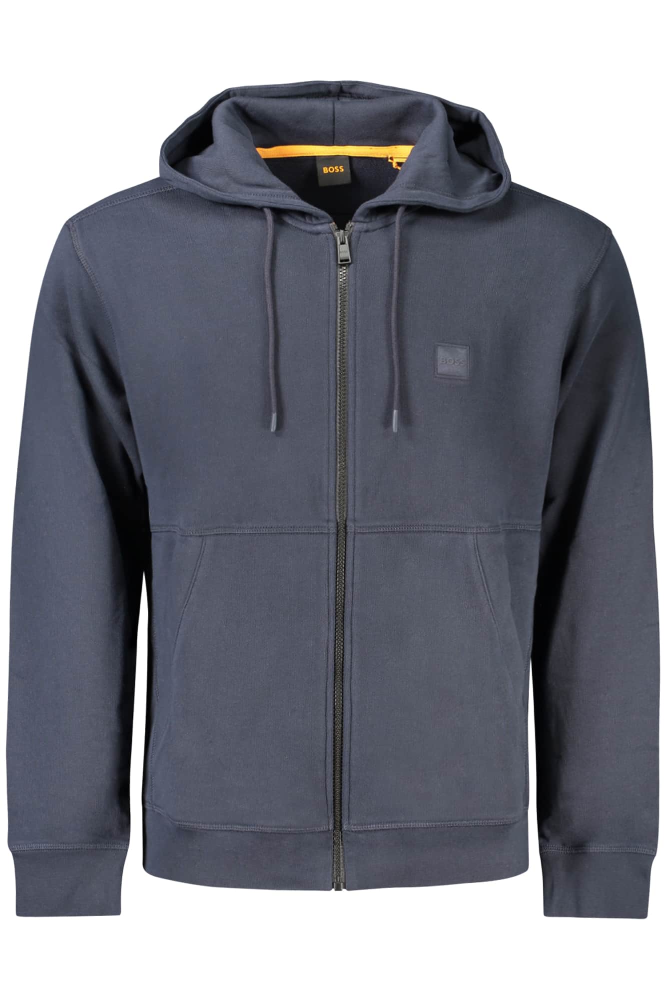 Hugo Boss heren met rits sweater blauw
