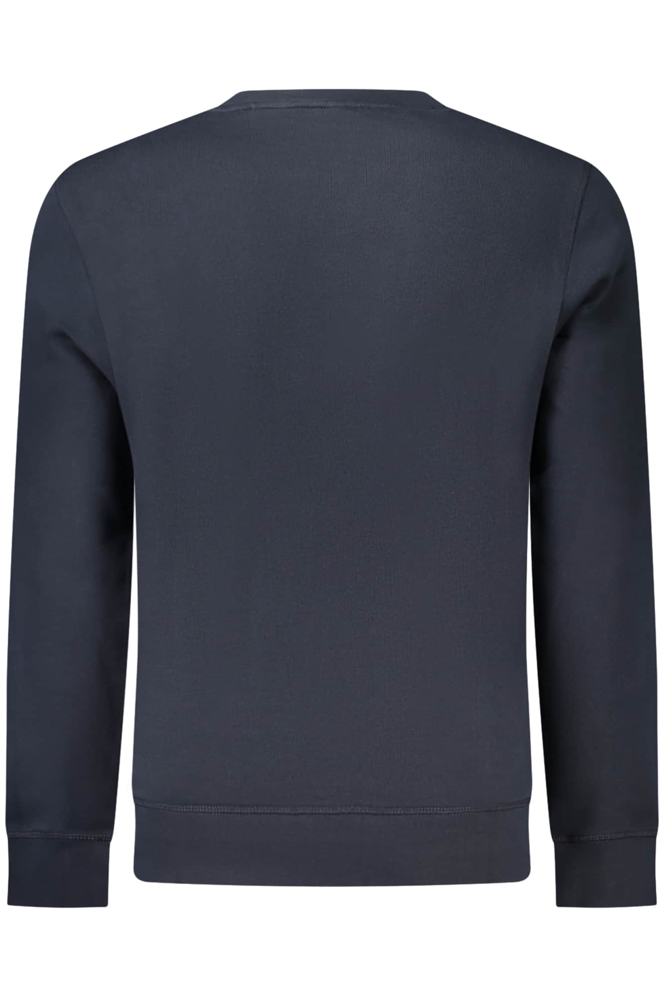 HUGO BOSS HEREN MET RITS SWEATER BLAUW