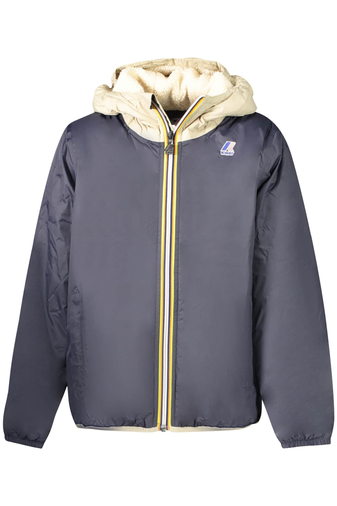 K-Way jas kinder blauw