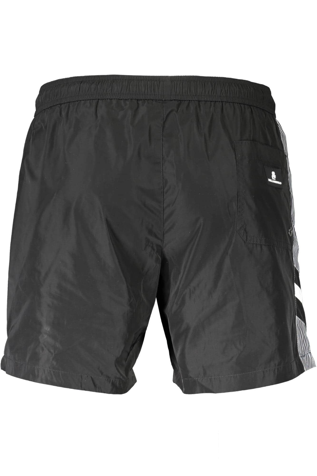 KARL LAGERFELD BEACHWEAR COSTUME PARTS UNDER MAN BLACK