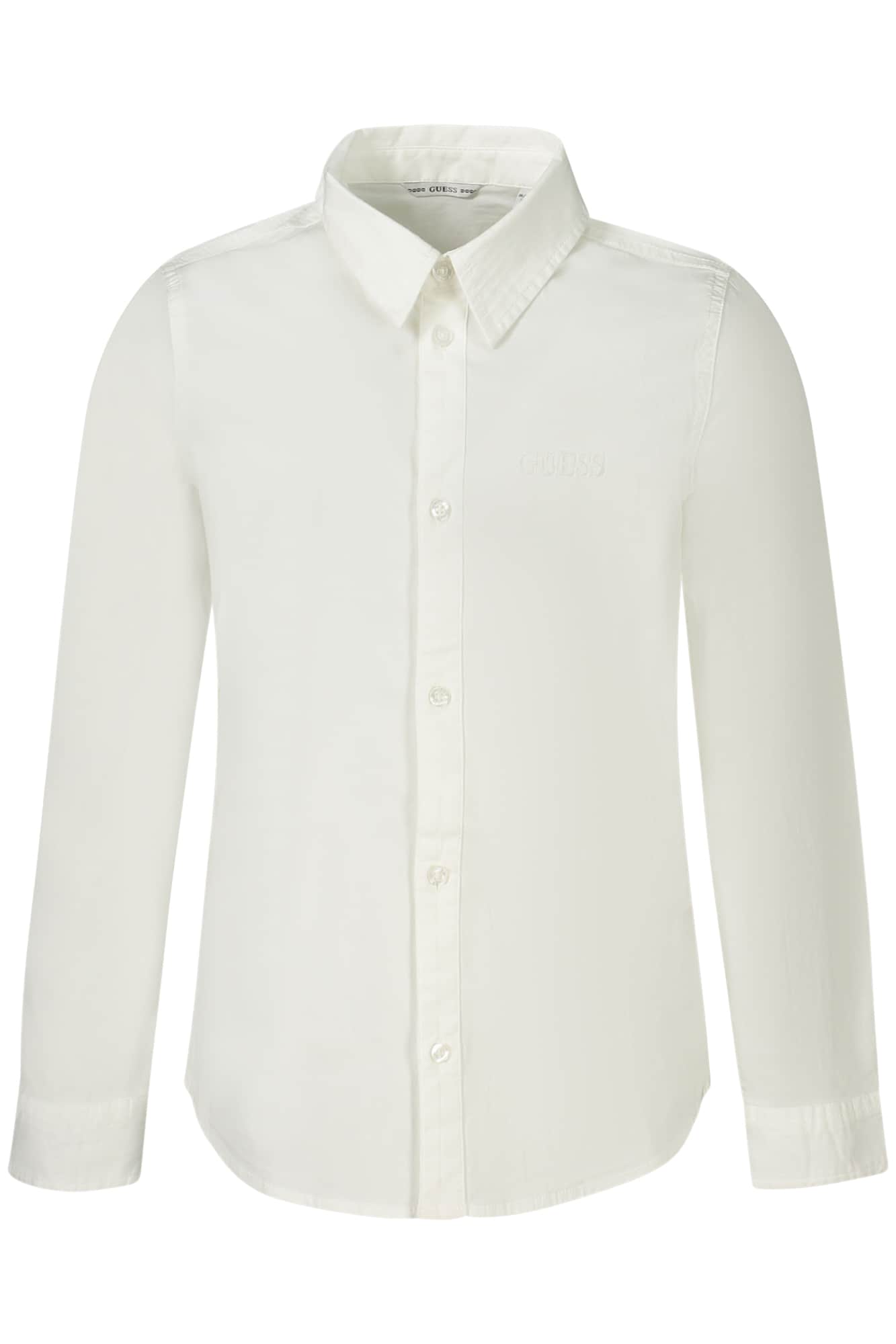 GUESS JEANS LONG SLEEVE SHIRT CHILDREN WHITE