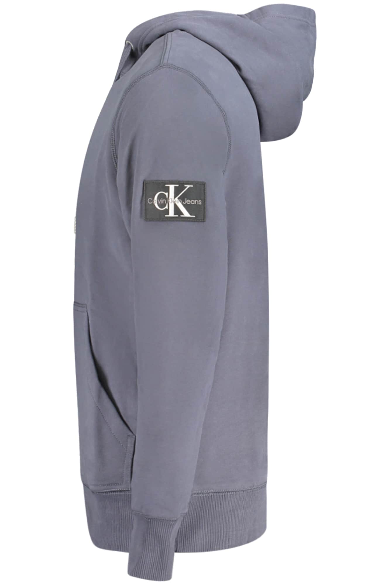 CALVIN KLEIN MEN'S GRAY ZIPLESS SWEATSHIRT