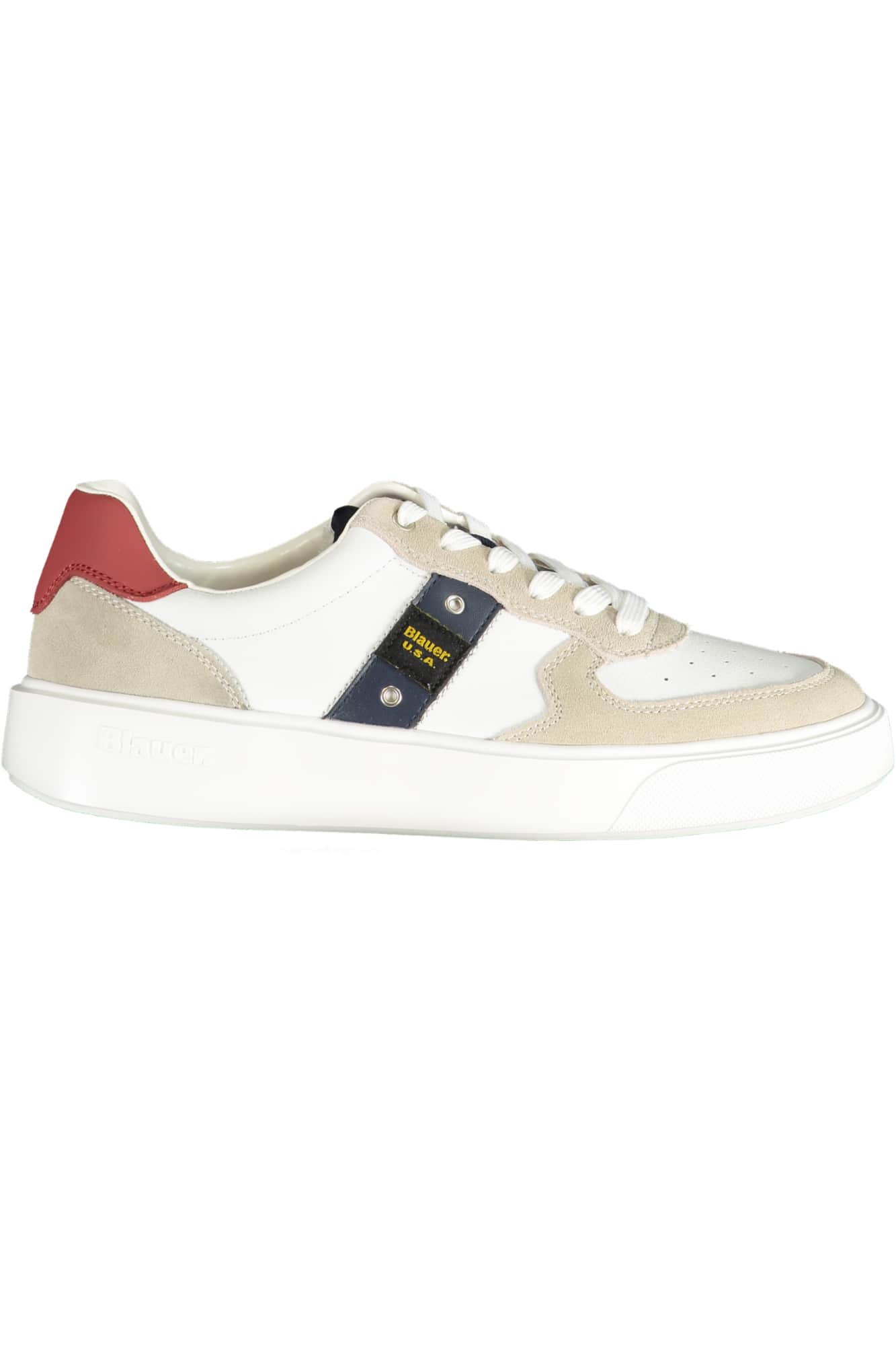 BLAUER SPORTS SHOES MEN WHITE