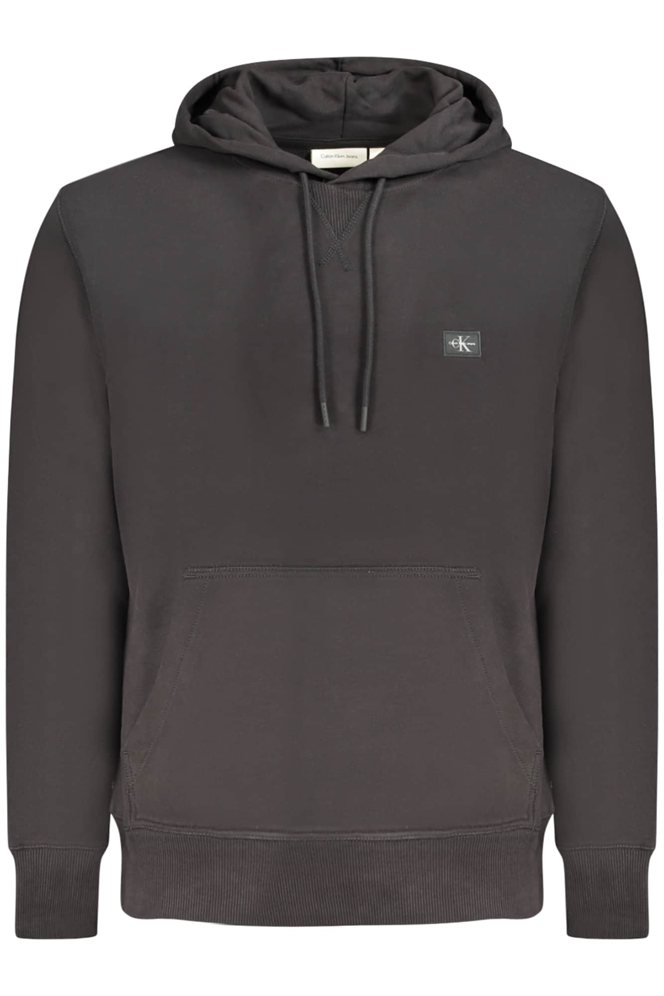 CALVIN KLEIN MEN'S BLACK ZIP-UP SWEATSHIRT