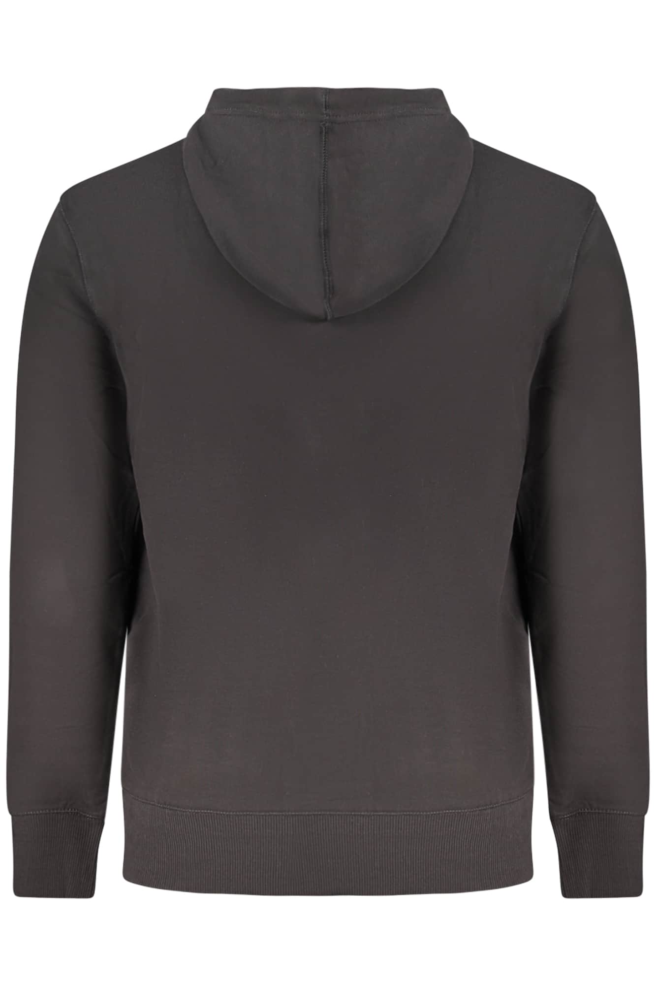CALVIN KLEIN MEN'S BLACK ZIP-UP SWEATSHIRT