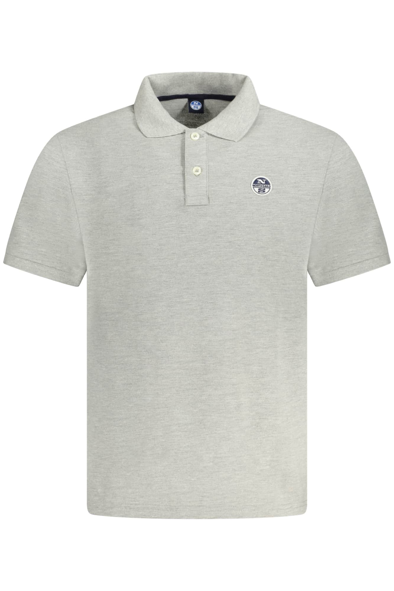 NORTH SAILS MEN'S SHORT SLEEVE POLO GREY