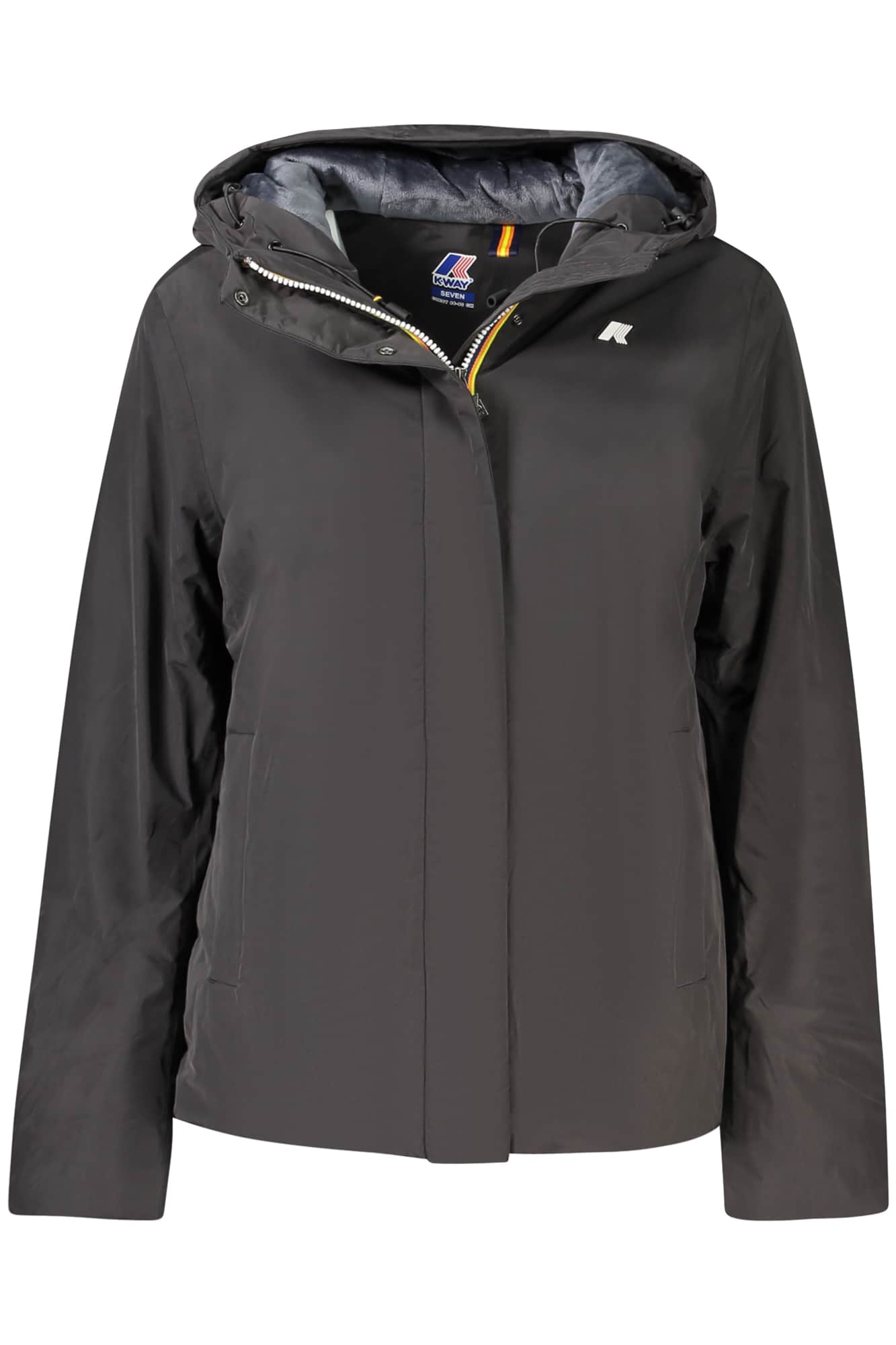 K-Way dames zwart jas