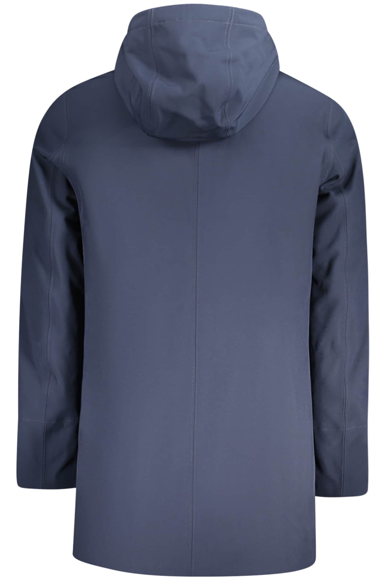 K-WAY TRENCHCOAT HEREN BLAUW