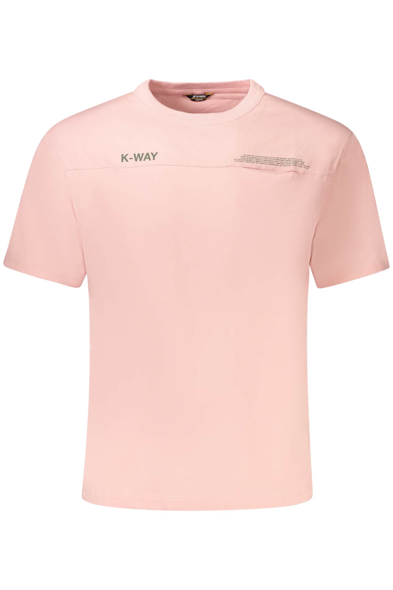 K-Way heren korte mouw t-shirt blauw