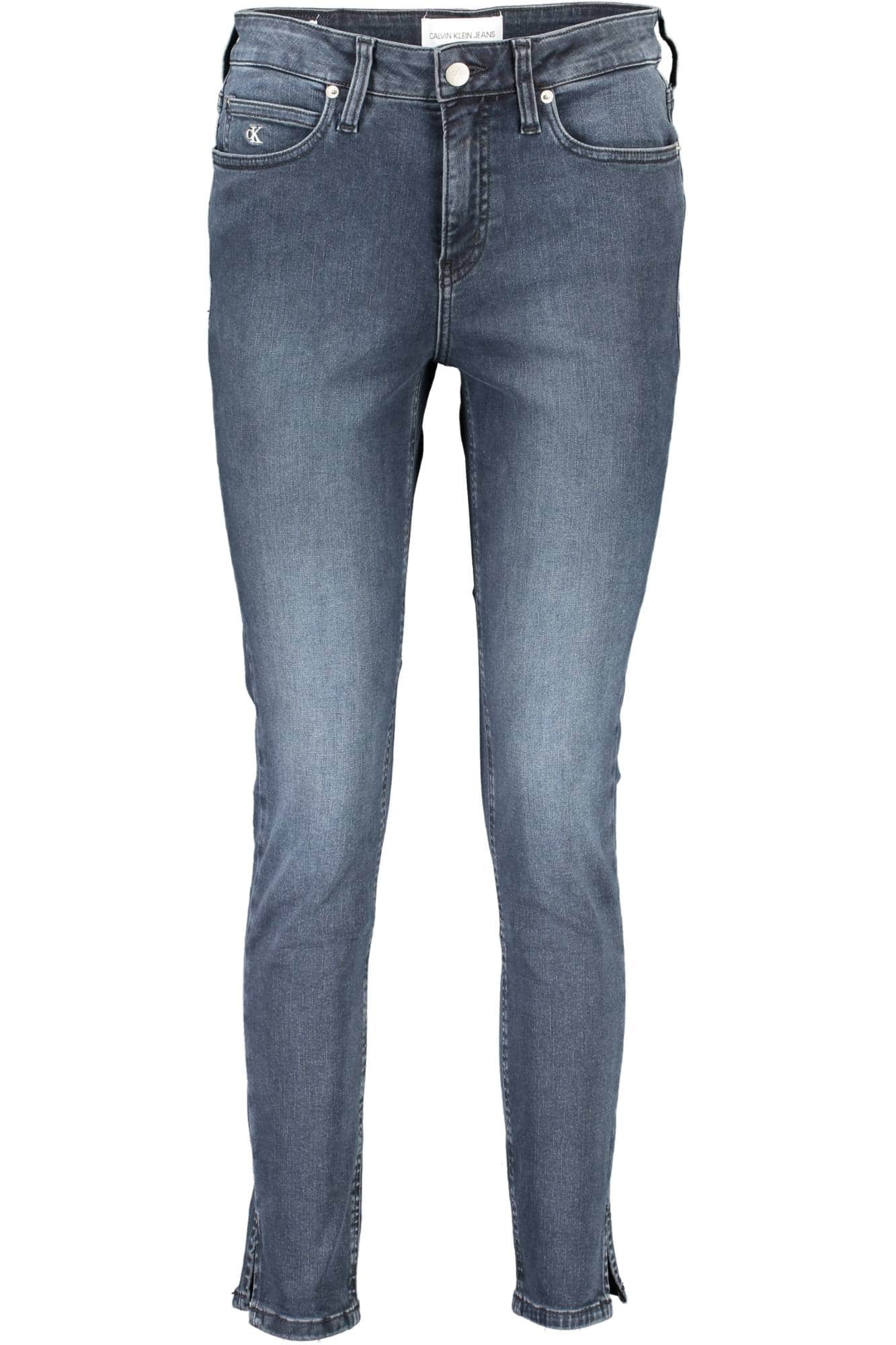CALVIN KLEIN JEANS DENIM WOMAN BLUE