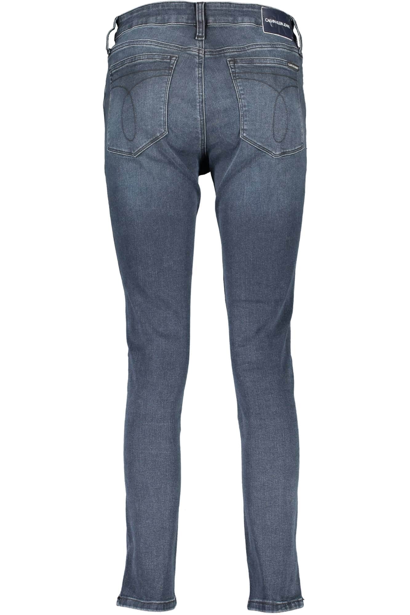 CALVIN KLEIN JEANS DENIM WOMAN BLUE