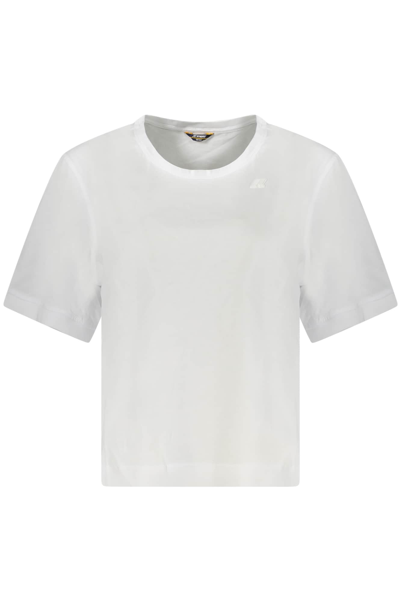 K-Way korte mouw t-shirt dames wit