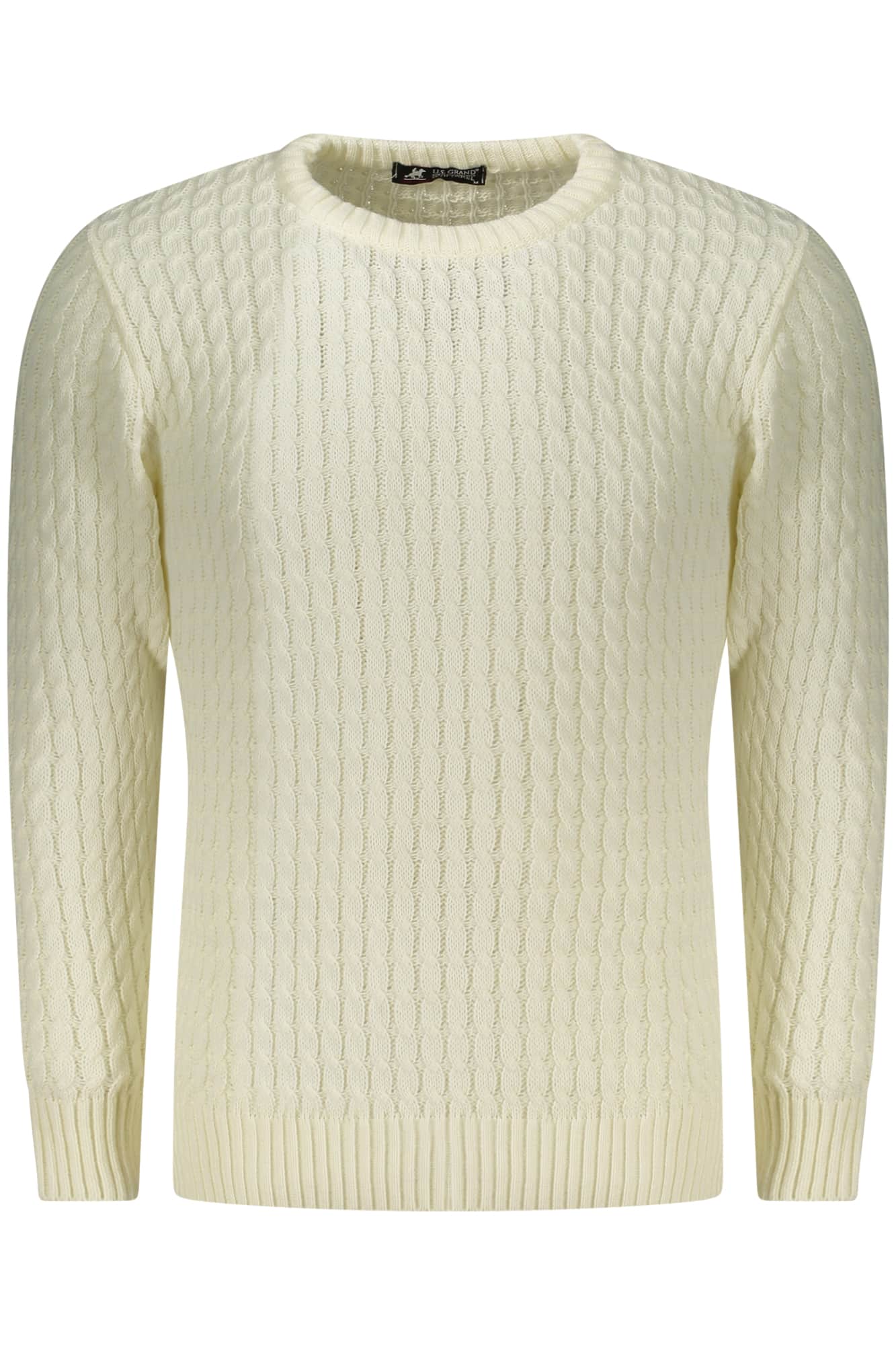 US GRAND MEN'S GREEN SWEATER