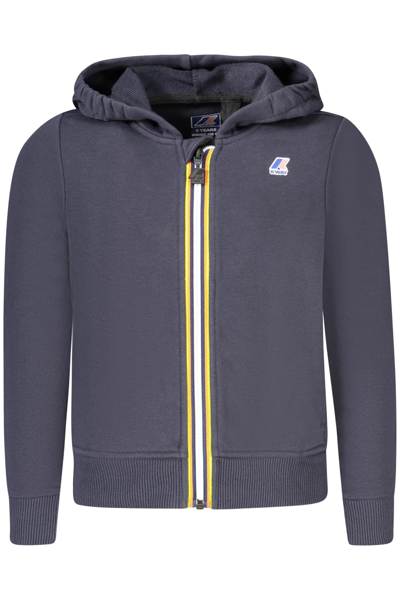 K-Way sweater met rits kinder blauw