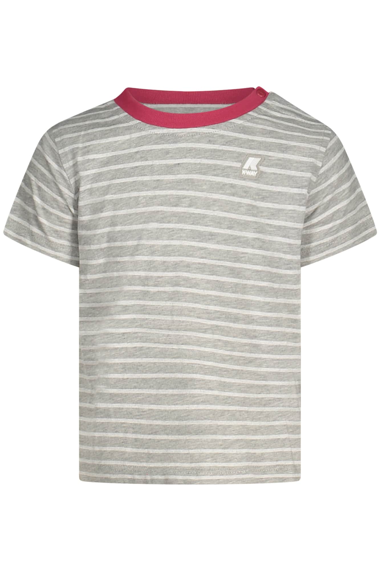 K-Way korte mouw t-shirt meisjes grijs