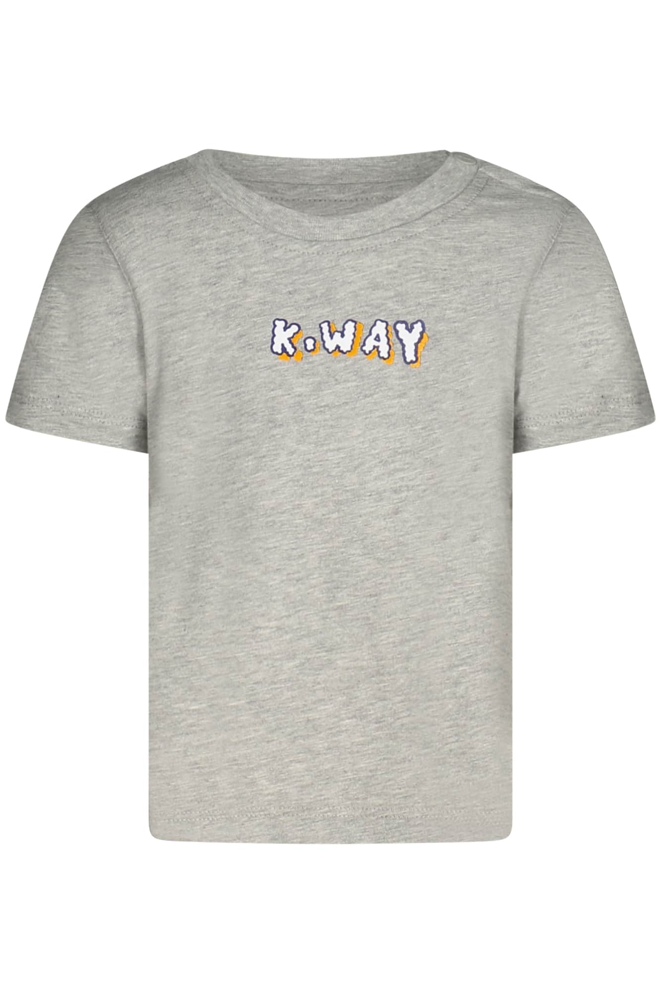 K-Way korte mouw t-shirt kinder grijs