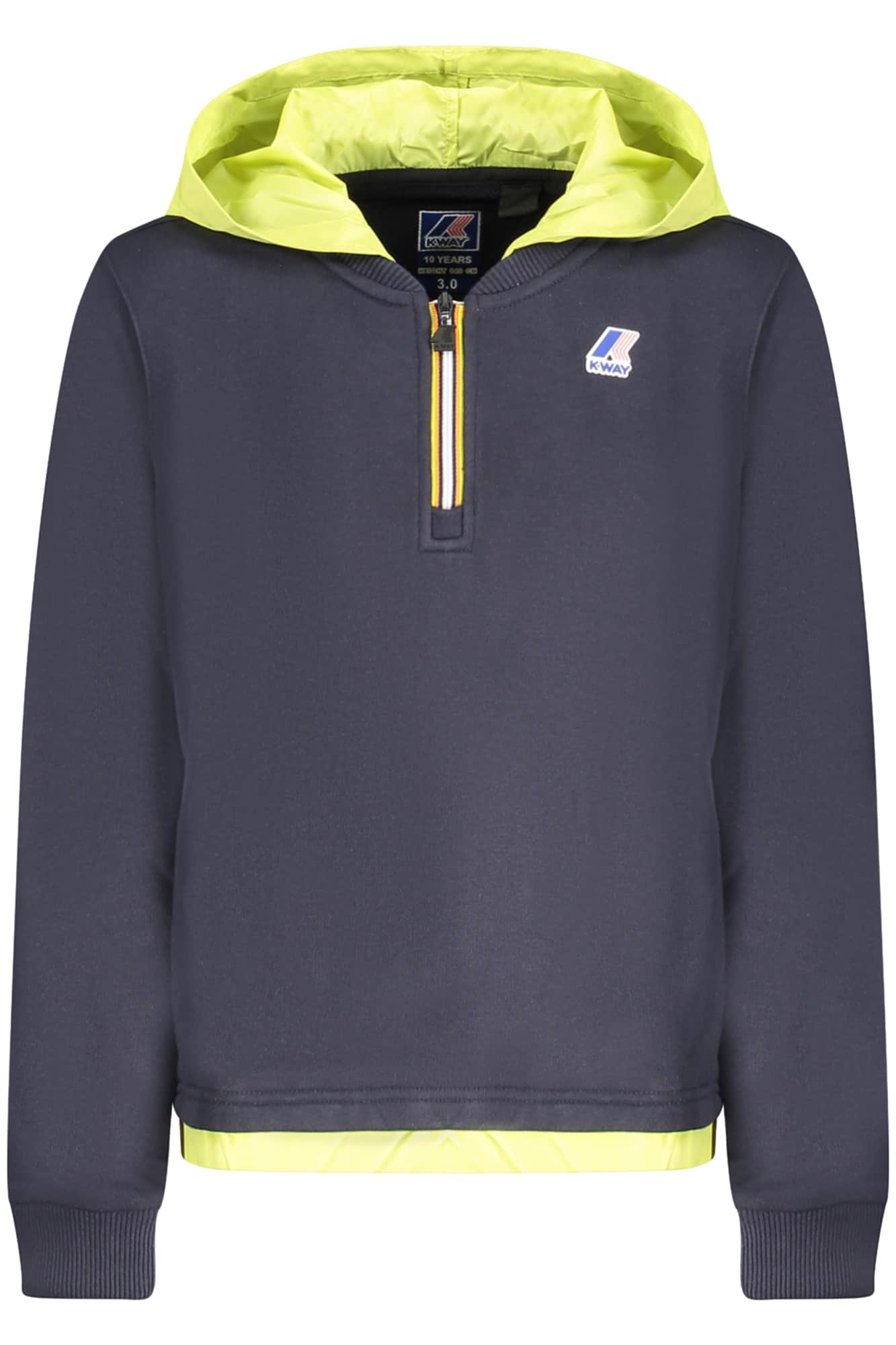 K-Way sweater zonder rits kinder blauw