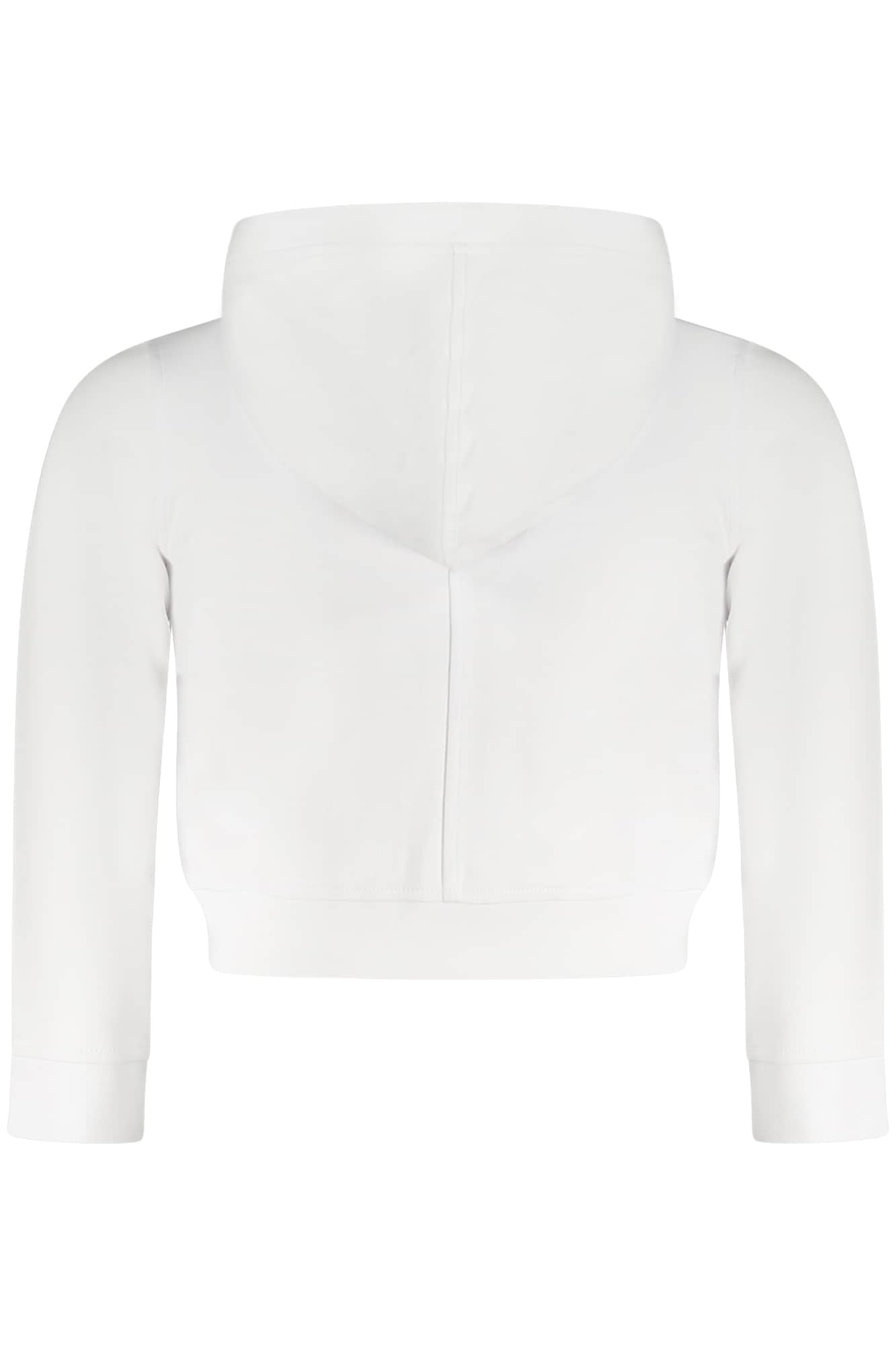 K-Way met rits sweater voor meisjes wit