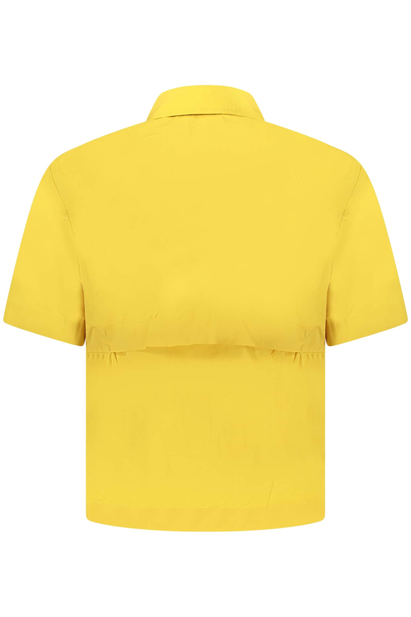 K-Way korte mouw shirt dames geel