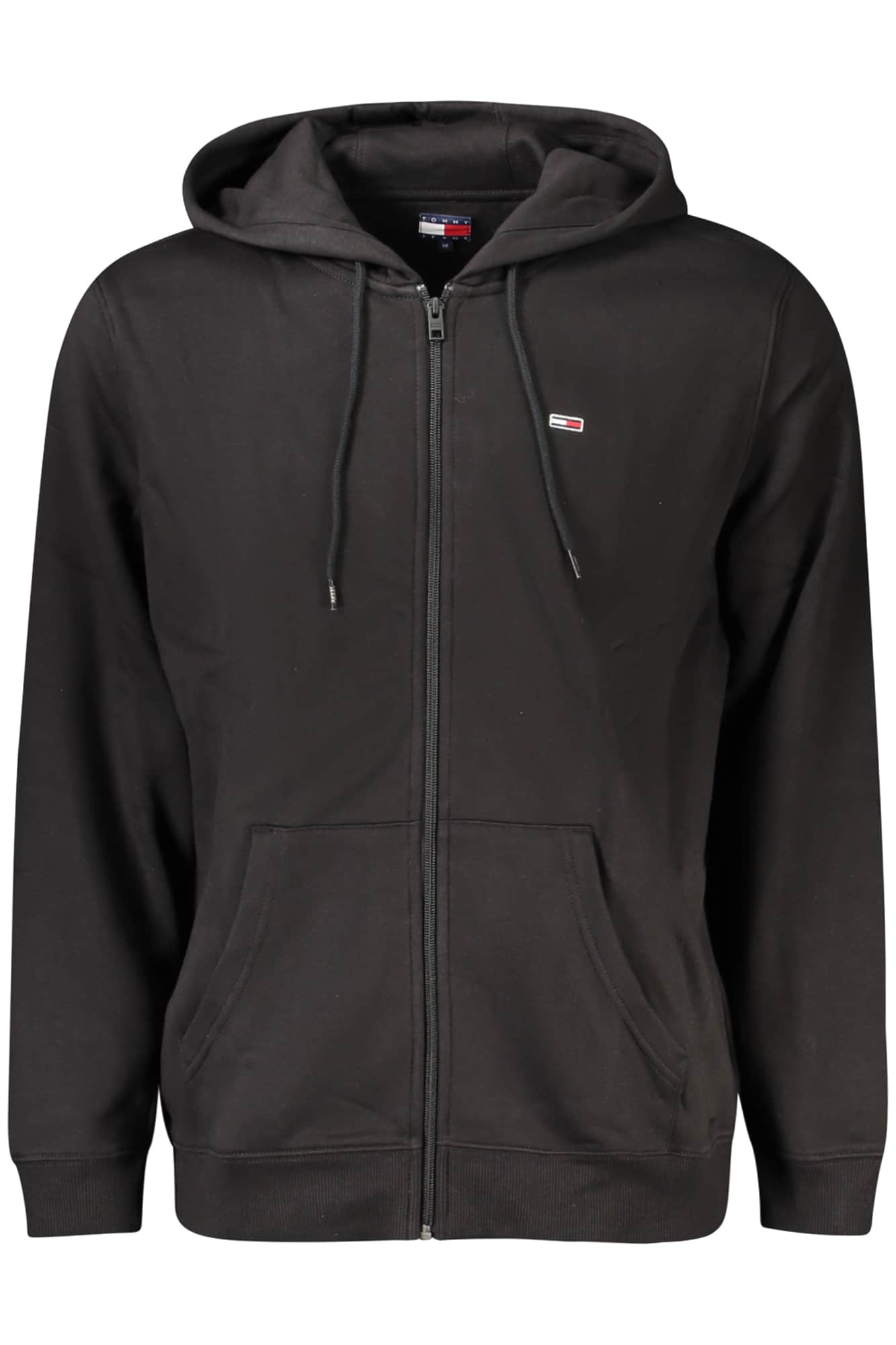TOMMY HILFIGER MEN'S ZIP-UP SWEATSHIRT BLACK