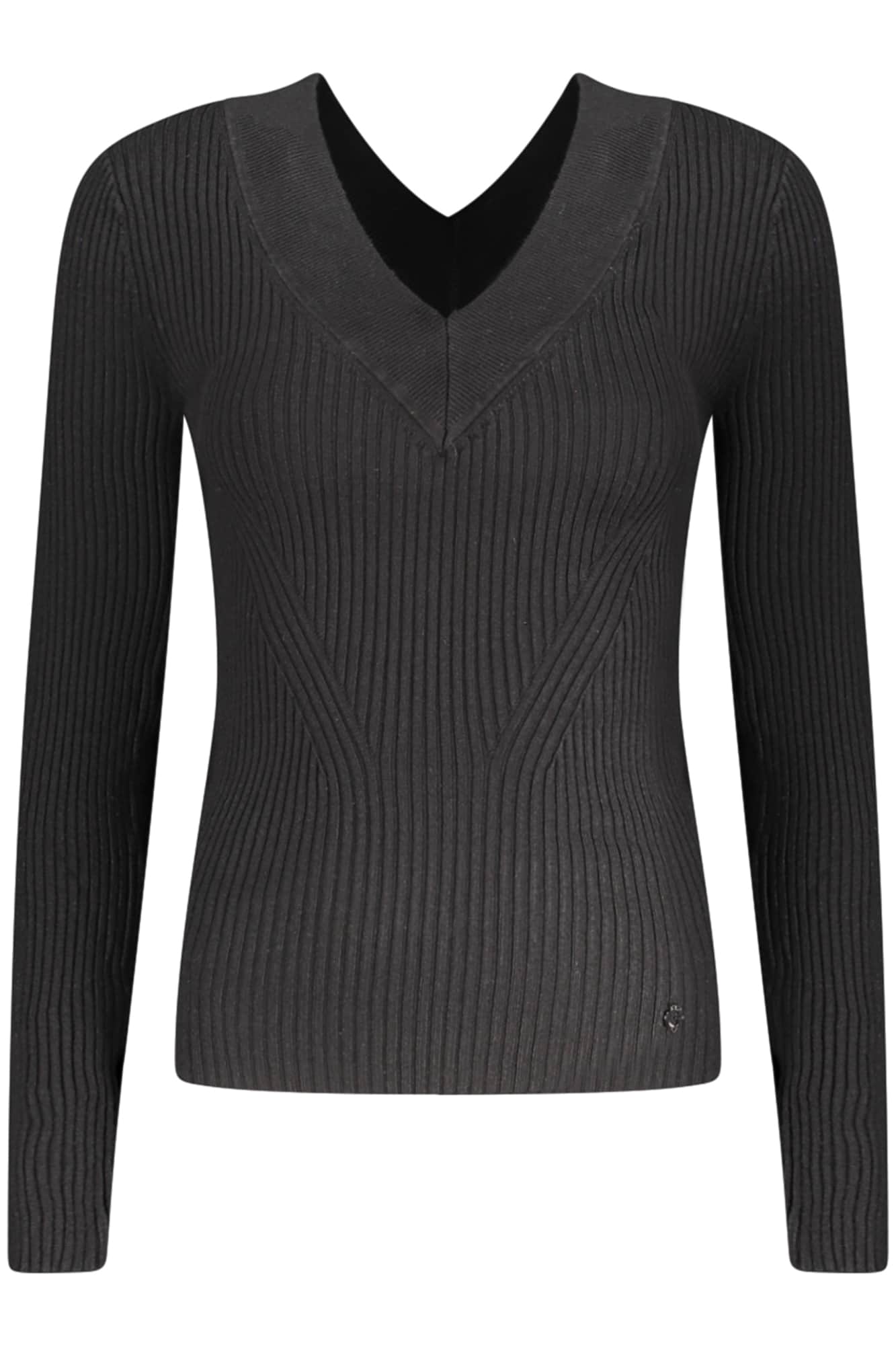 GUESS JEANS WOMEN'S BLACK SWEATER
