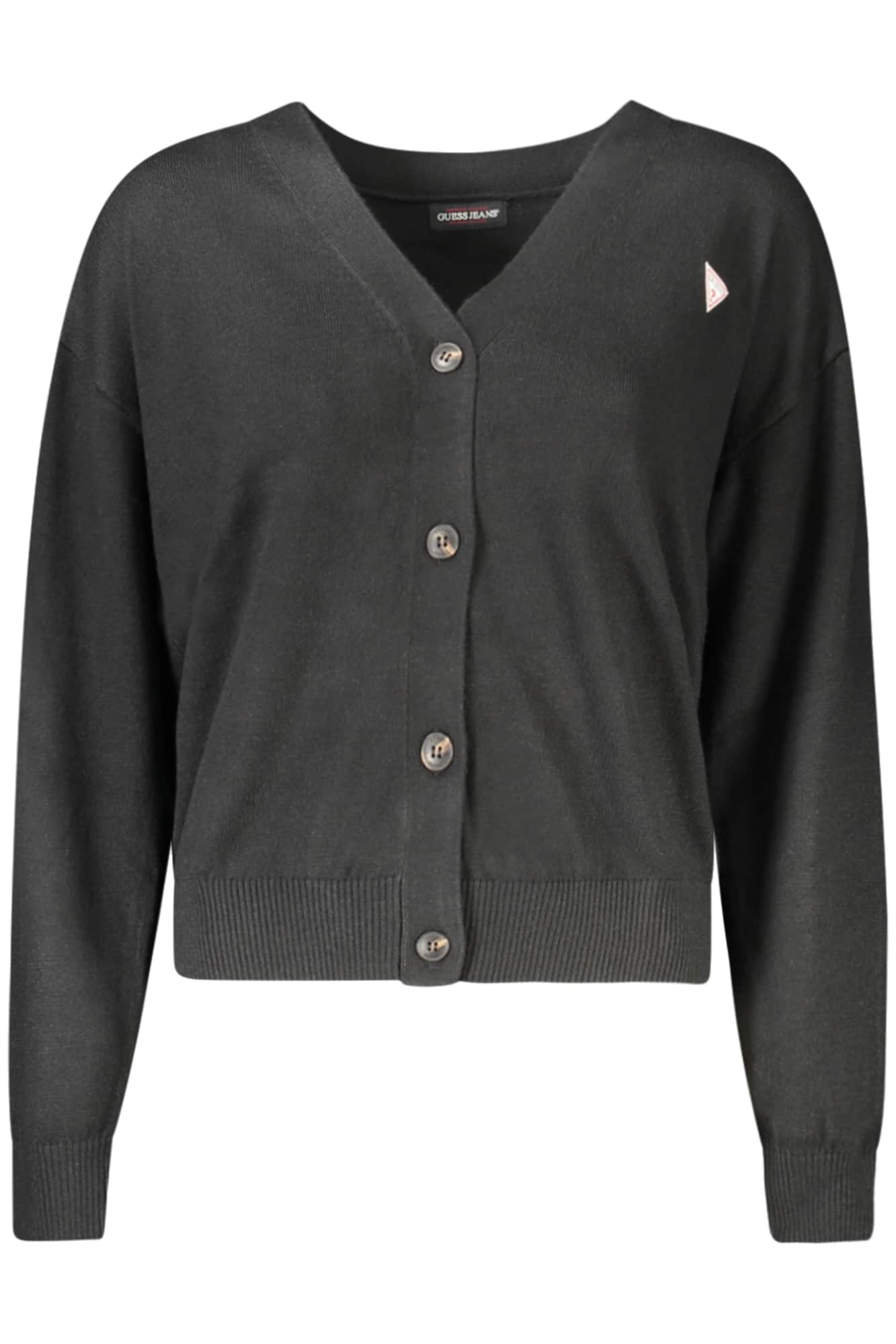 GUESS JEANS WOMEN'S CARDIGAN WHITE