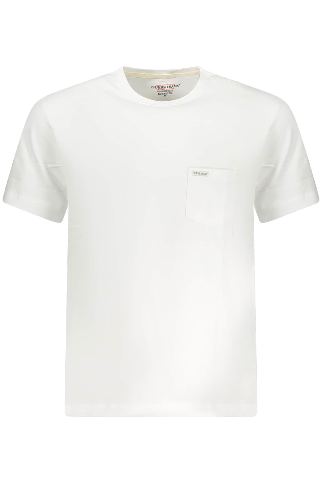 GUESS JEANS SHORT SLEEVE T-SHIRT MEN WHITE