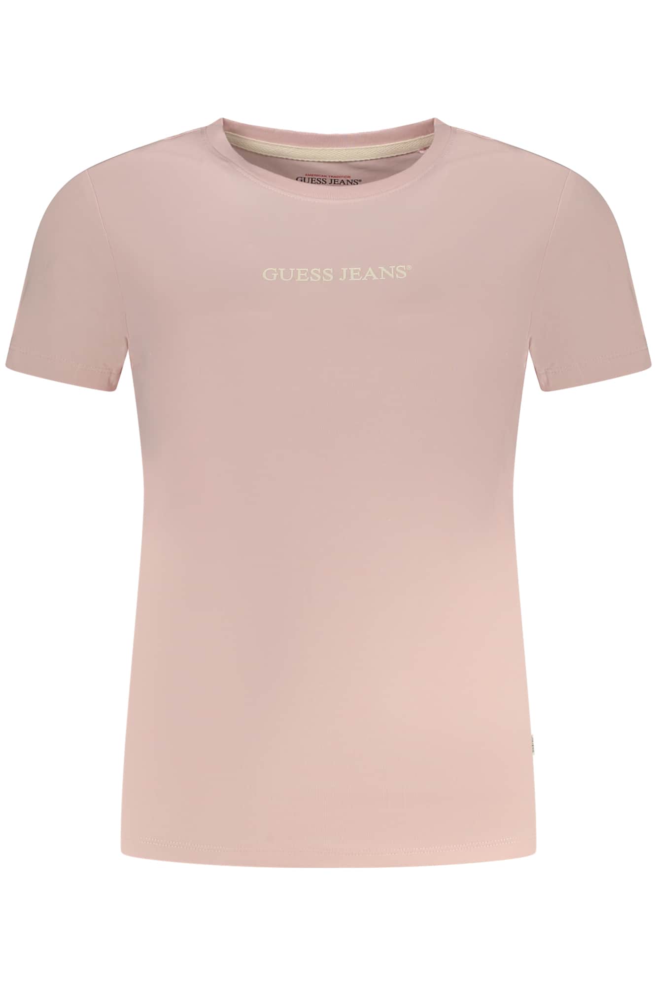 Guess Jeans dames korte mouw t-shirt roze