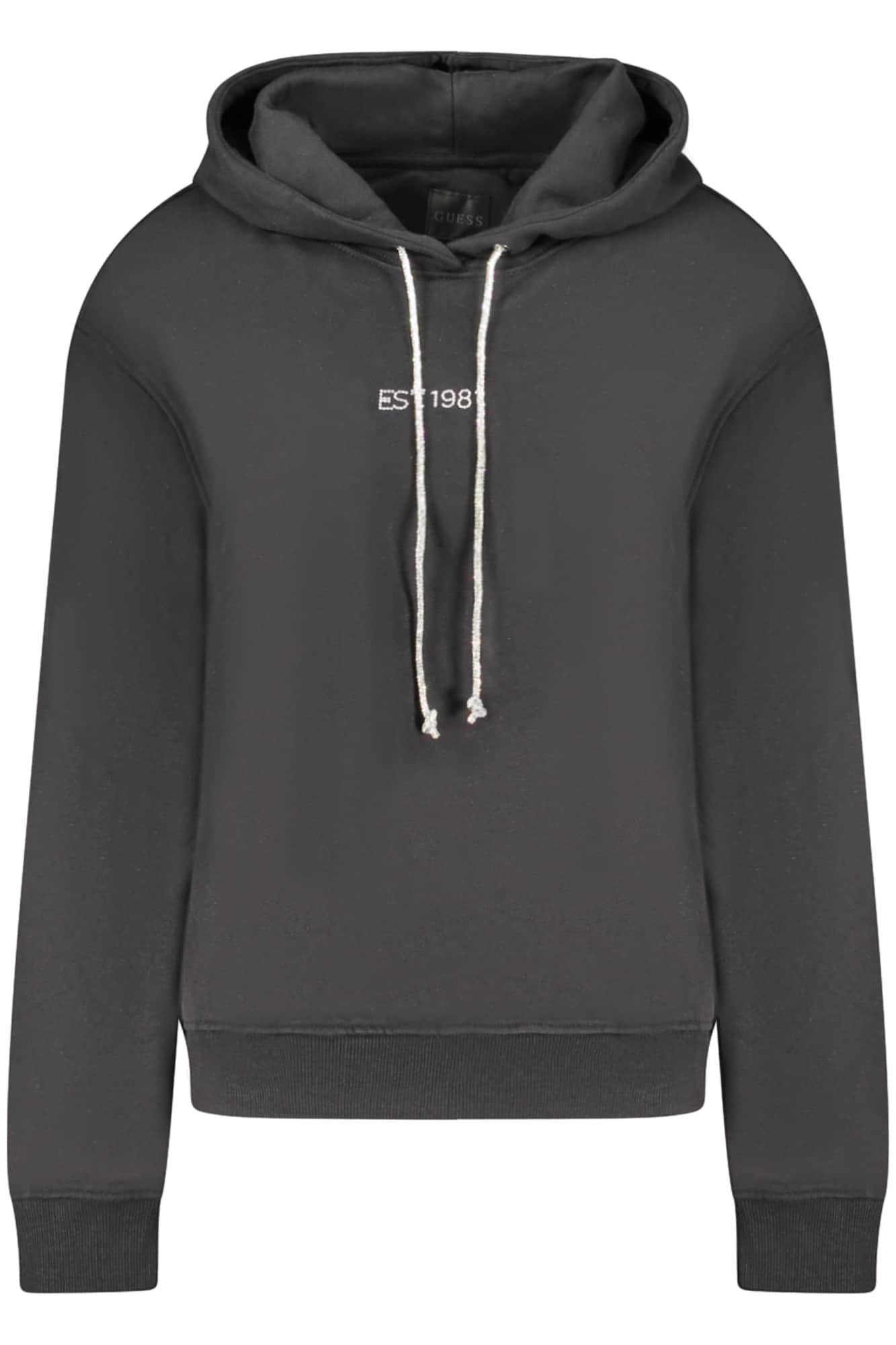 GUESS JEANS SWEATSHIRT WITHOUT ZIP WOMEN BLACK