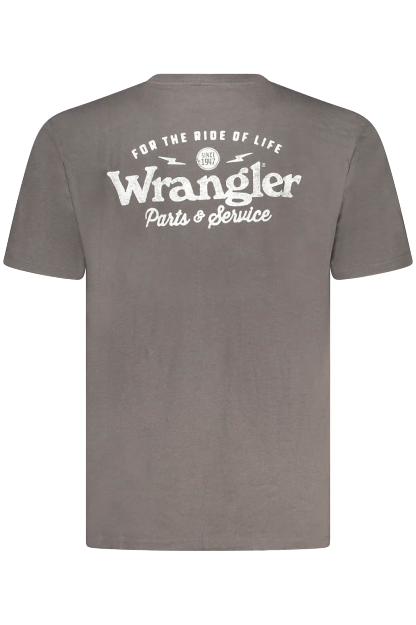 WRANGLER KORTE MOUW T-SHIRT HEREN ZWART