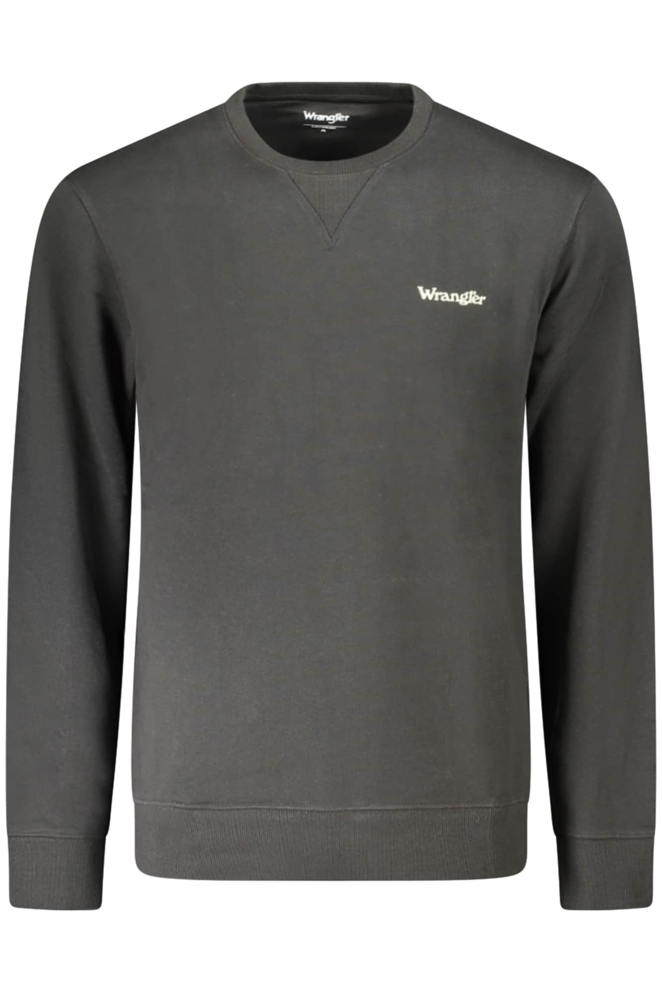 WRANGLER HEREN ZWART MET RITS SWEATER