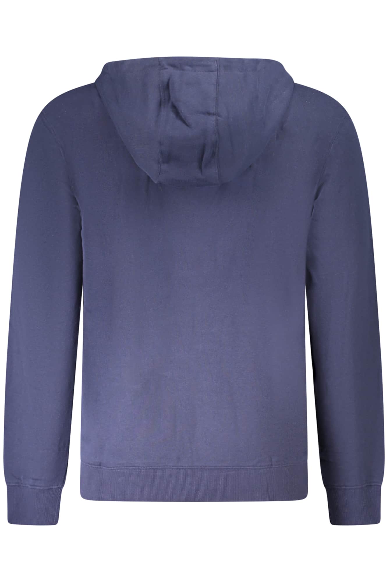 WRANGLER HEREN MET RITS SWEATER BLAUW
