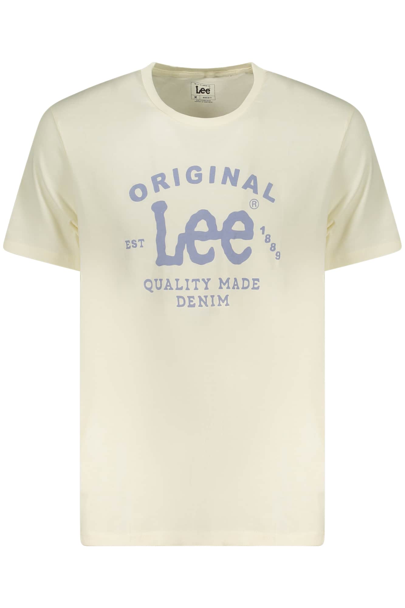 LEE KORTE MOUW T-SHIRT HEREN BEIGE