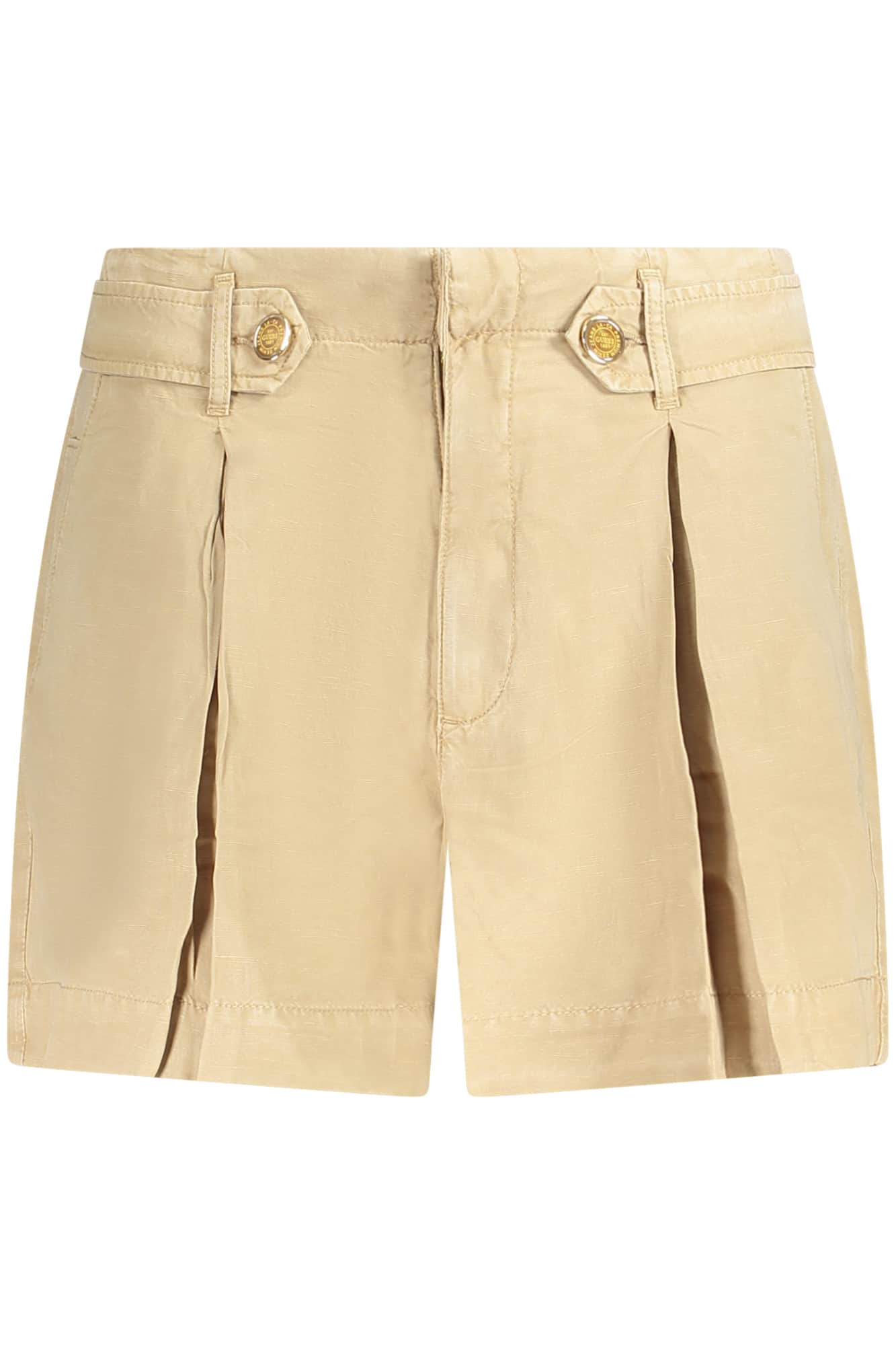 GUESS JEANS GREEN WOMEN'S SHORT PANTS