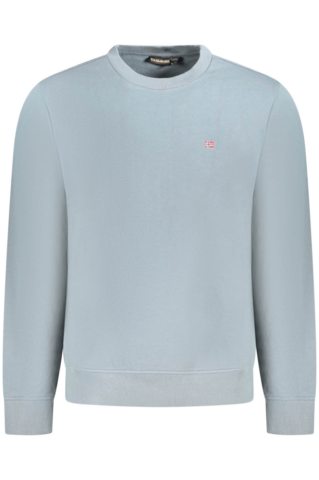 NAPAPIJRI MEN'S BLACK ZIPLESS SWEATSHIRT
