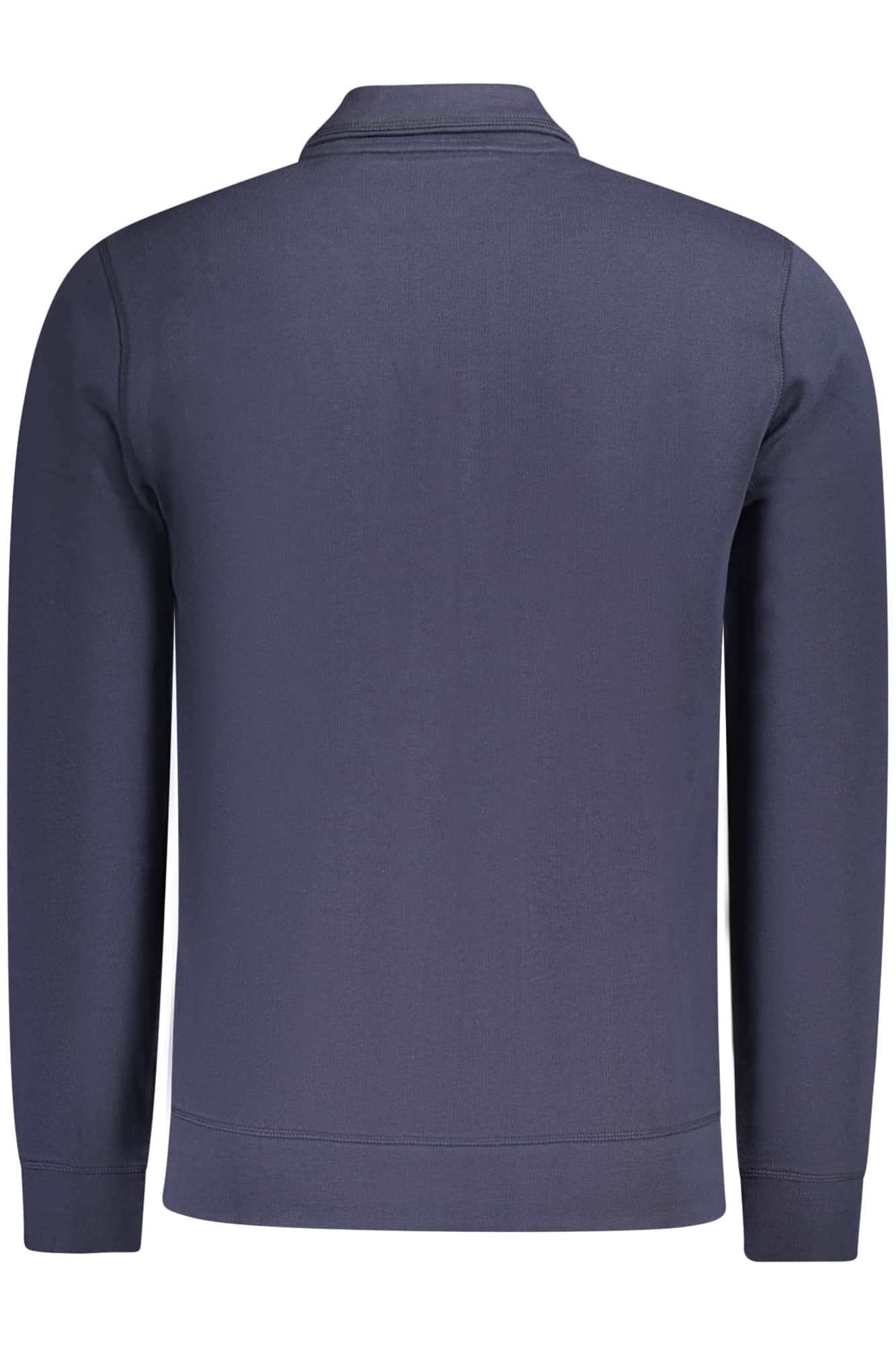 Boss heren met rits sweater blauw