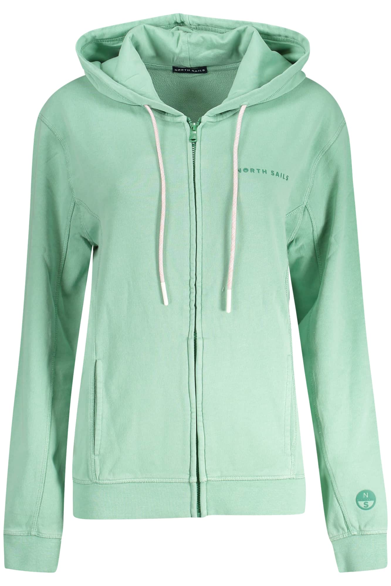 NORTH SAILS WOMEN'S PINK ZIP-UP SWEATSHIRT